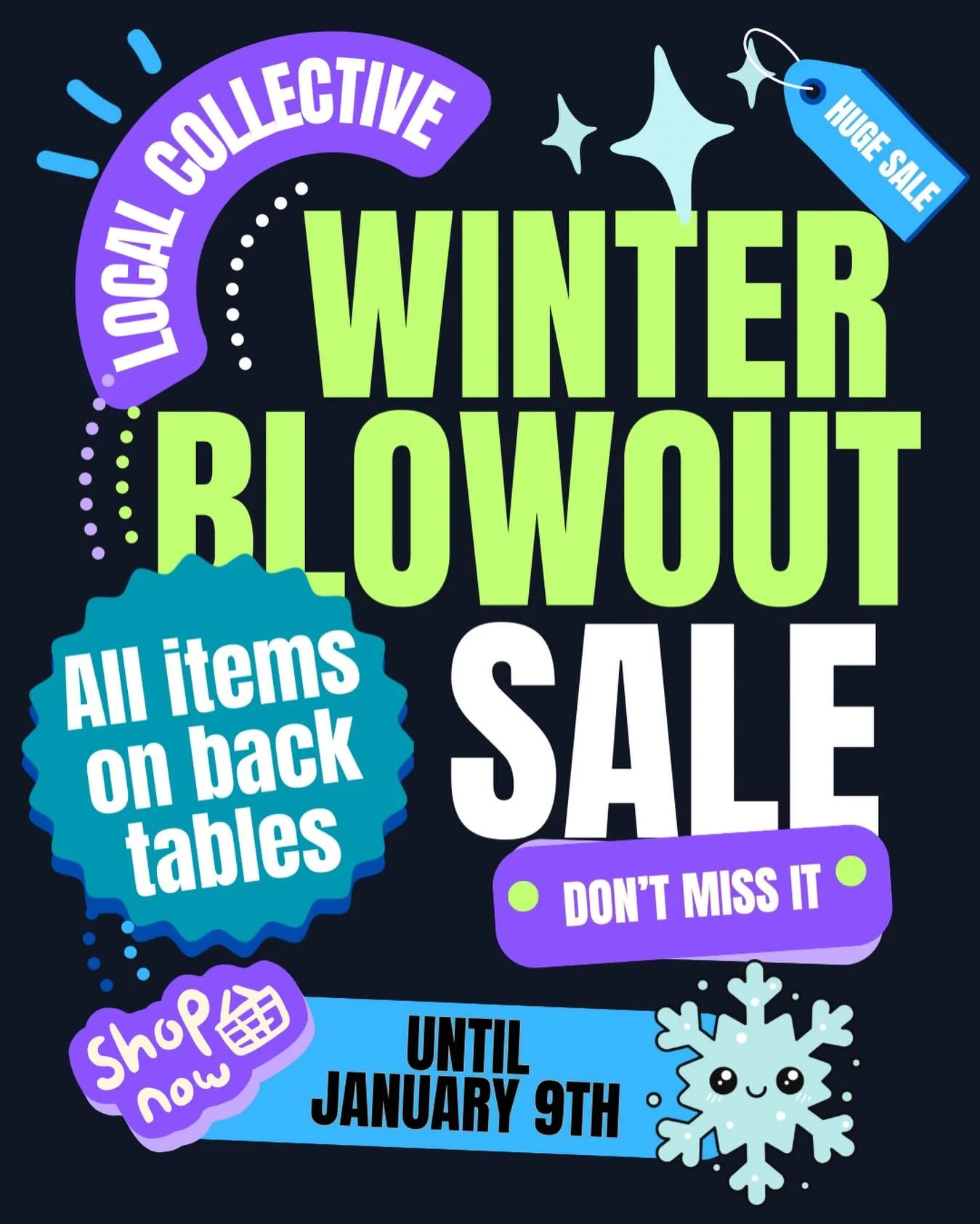 We have some UNBELIEVABLE sale items in our back room including @salvagechicks entire booth, a TON of candles from @beneaththepinescandleco and soooo much more! Help us make way for new items and new vendors in 2026! You only have until January 9th s