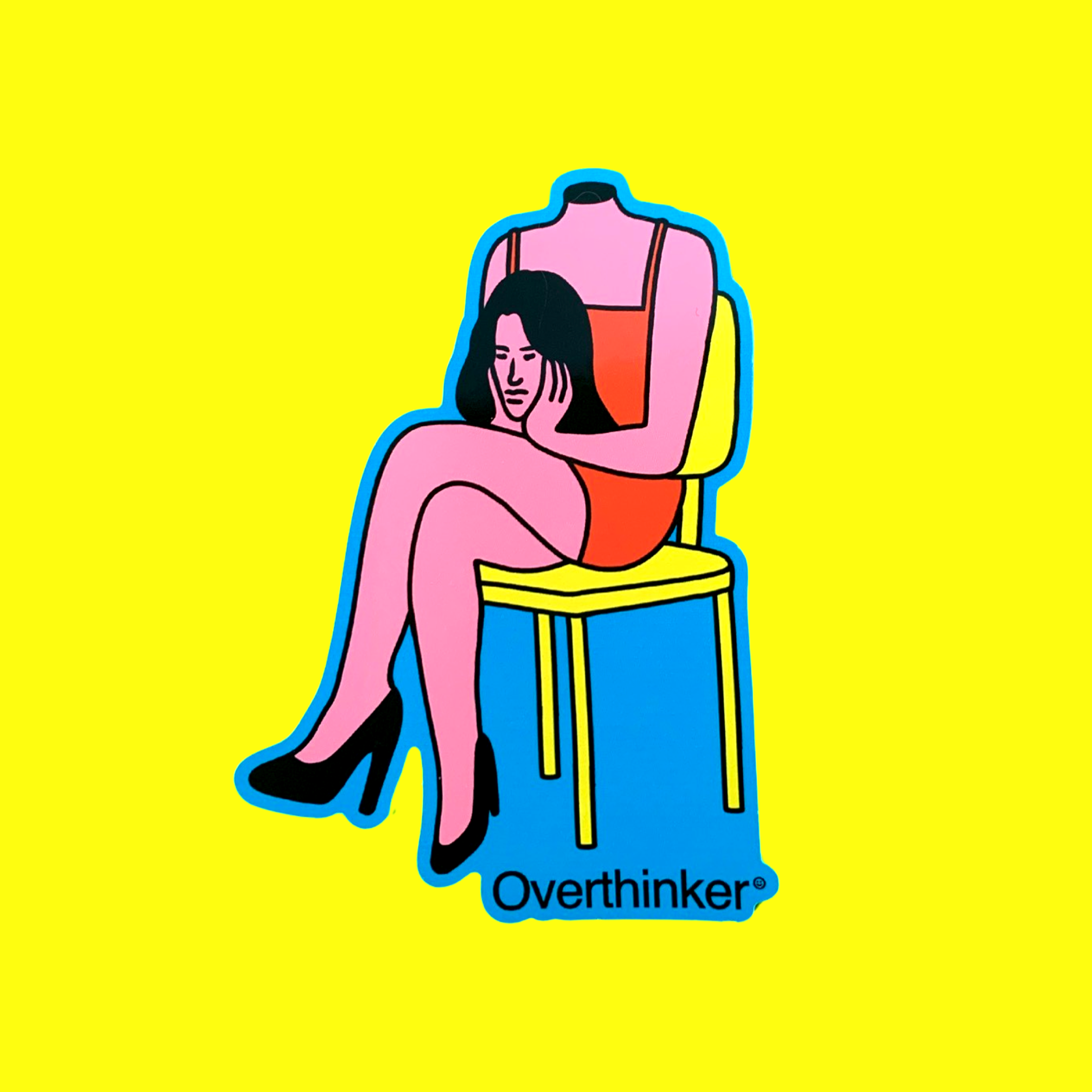 Collant ''Overthinker''