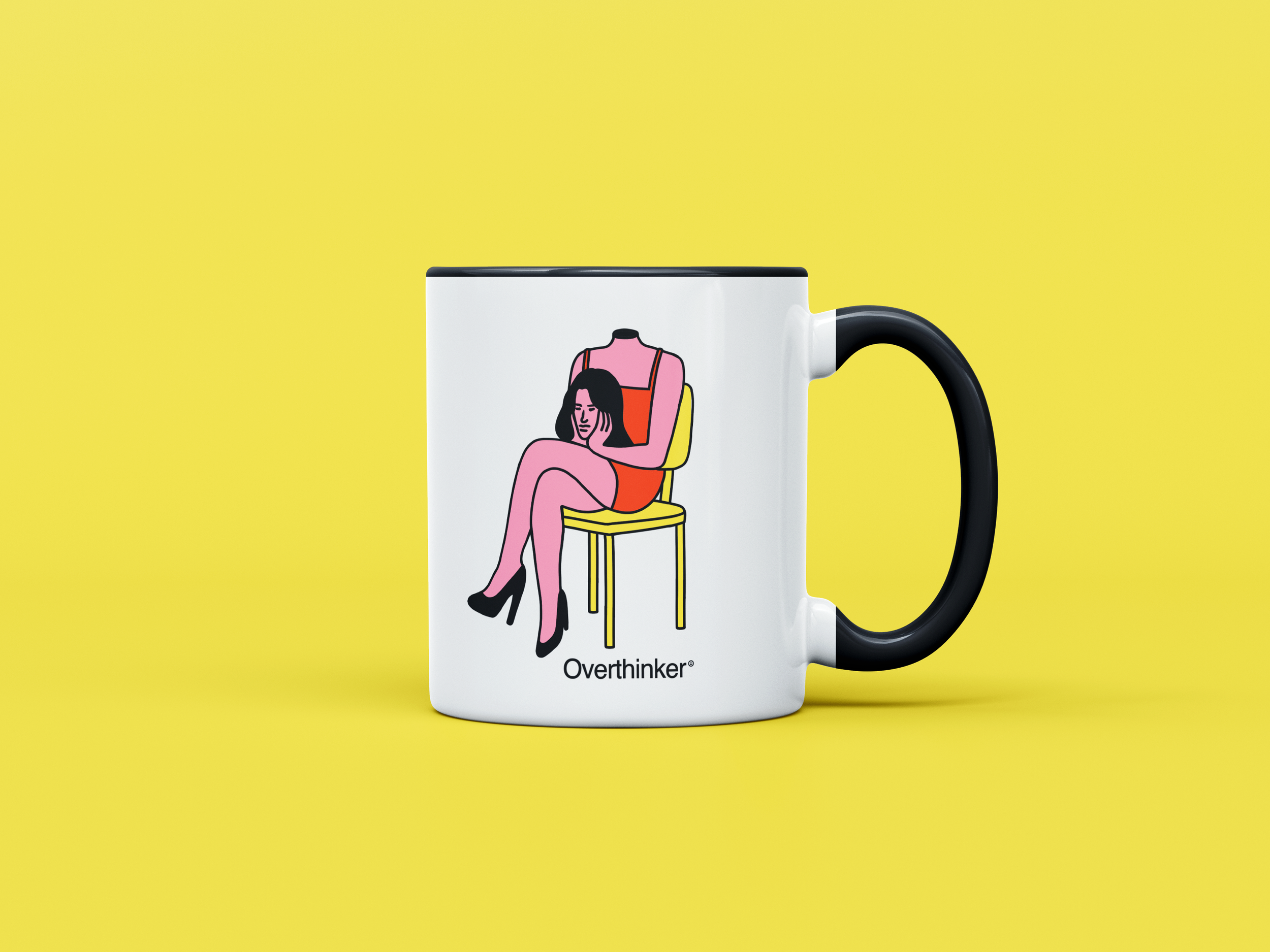 Tasse ''Overthinker''