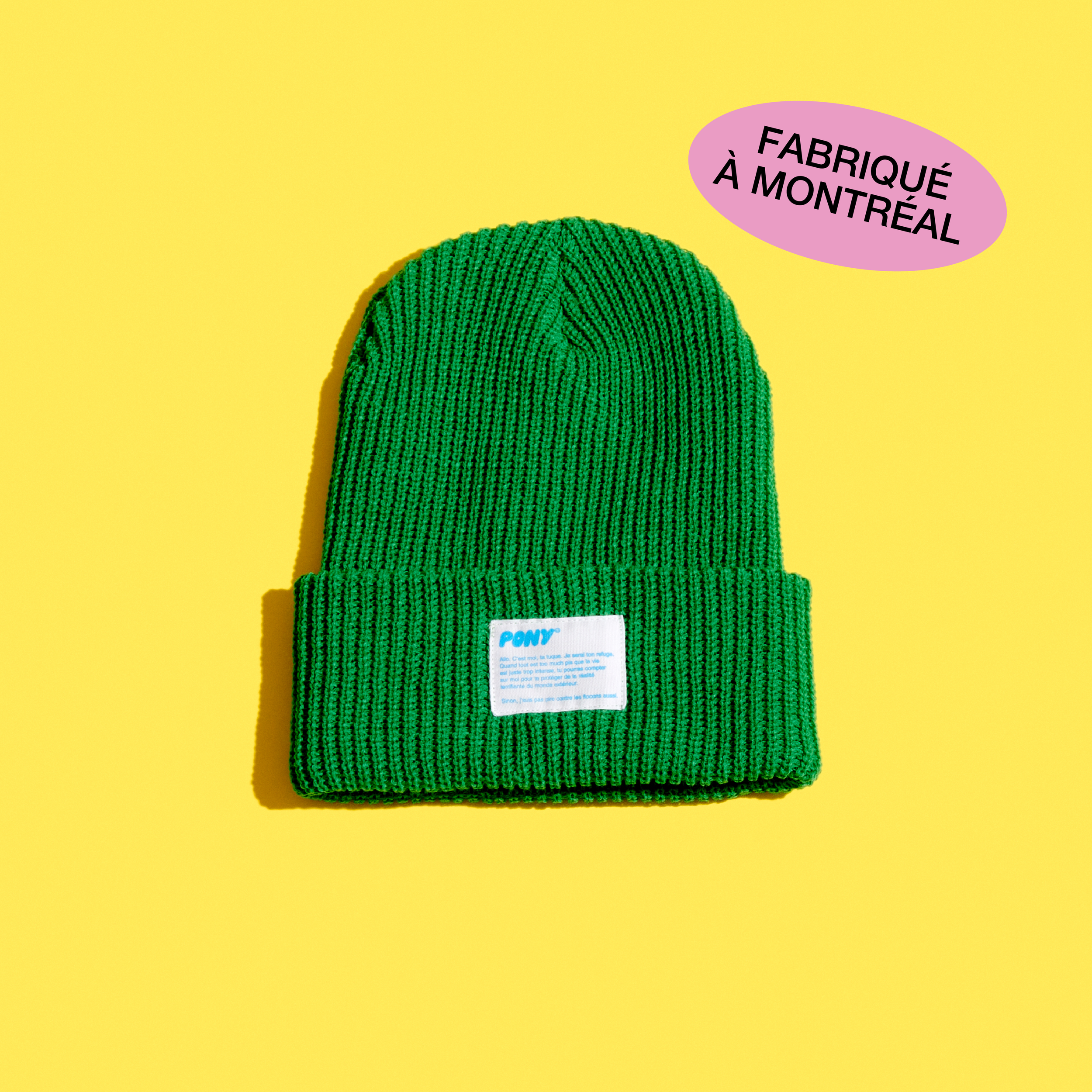 Tuque protectrice - Verte
