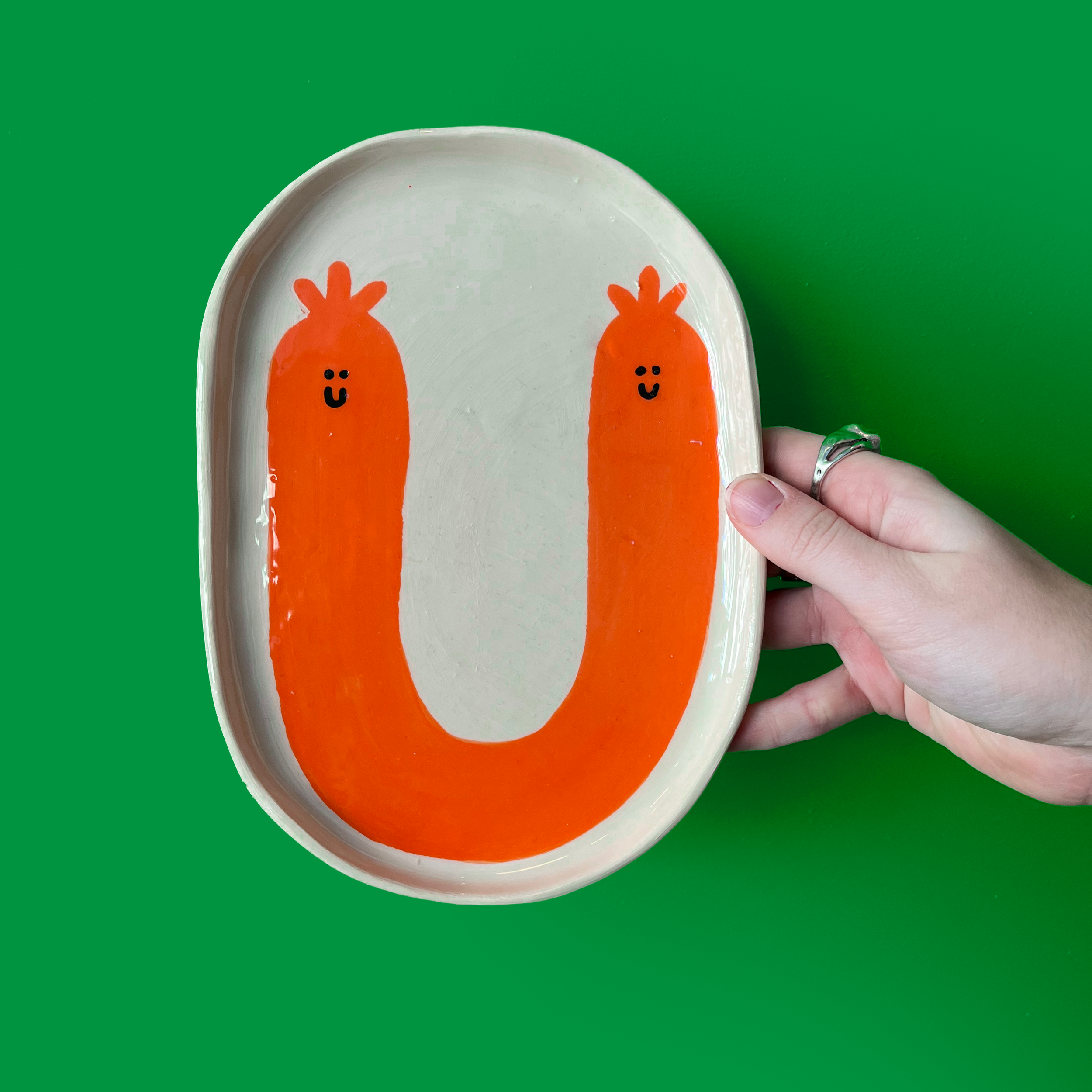 Assiette SAUCISSE - WOOBLY