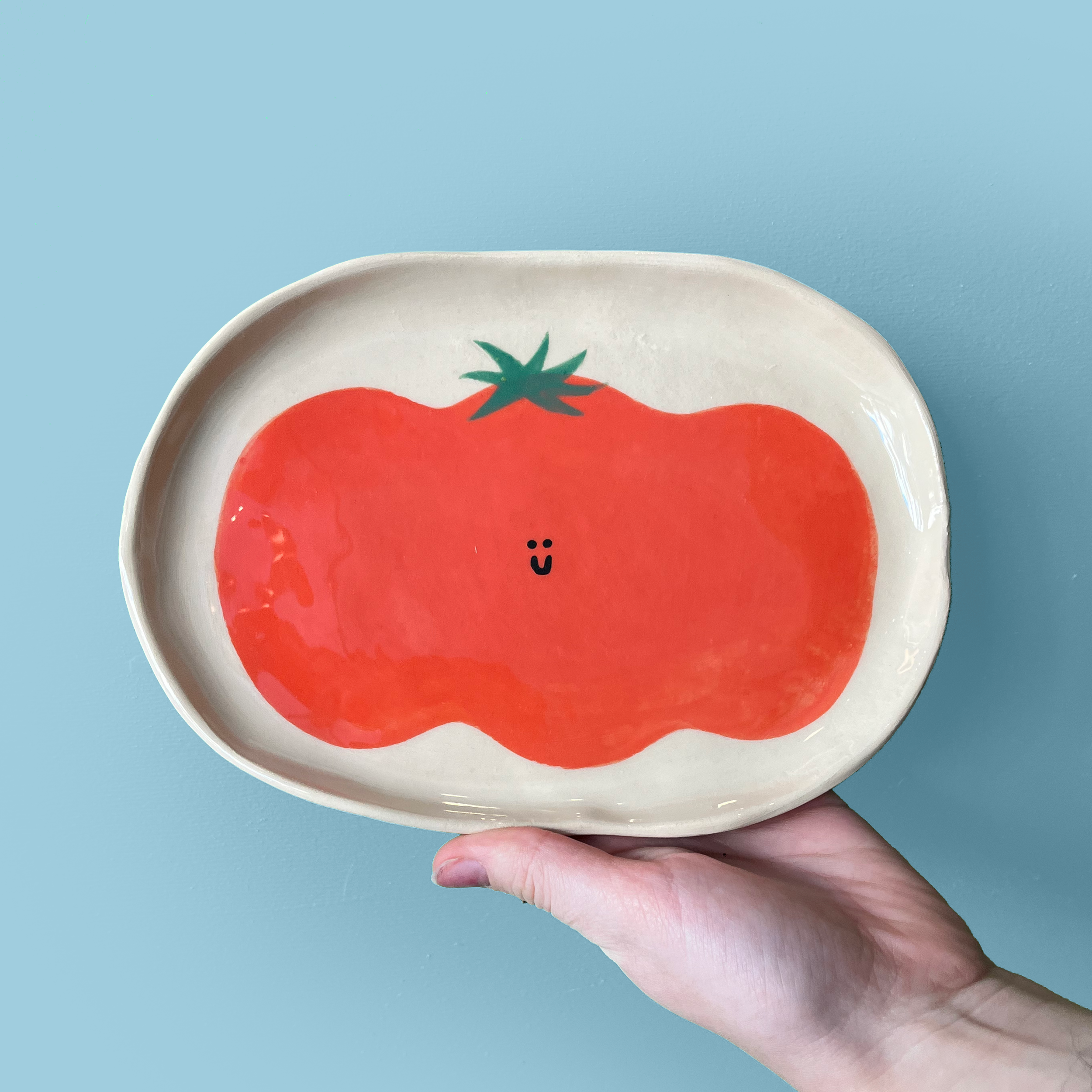 Assiette TOMATE - WOOBLY