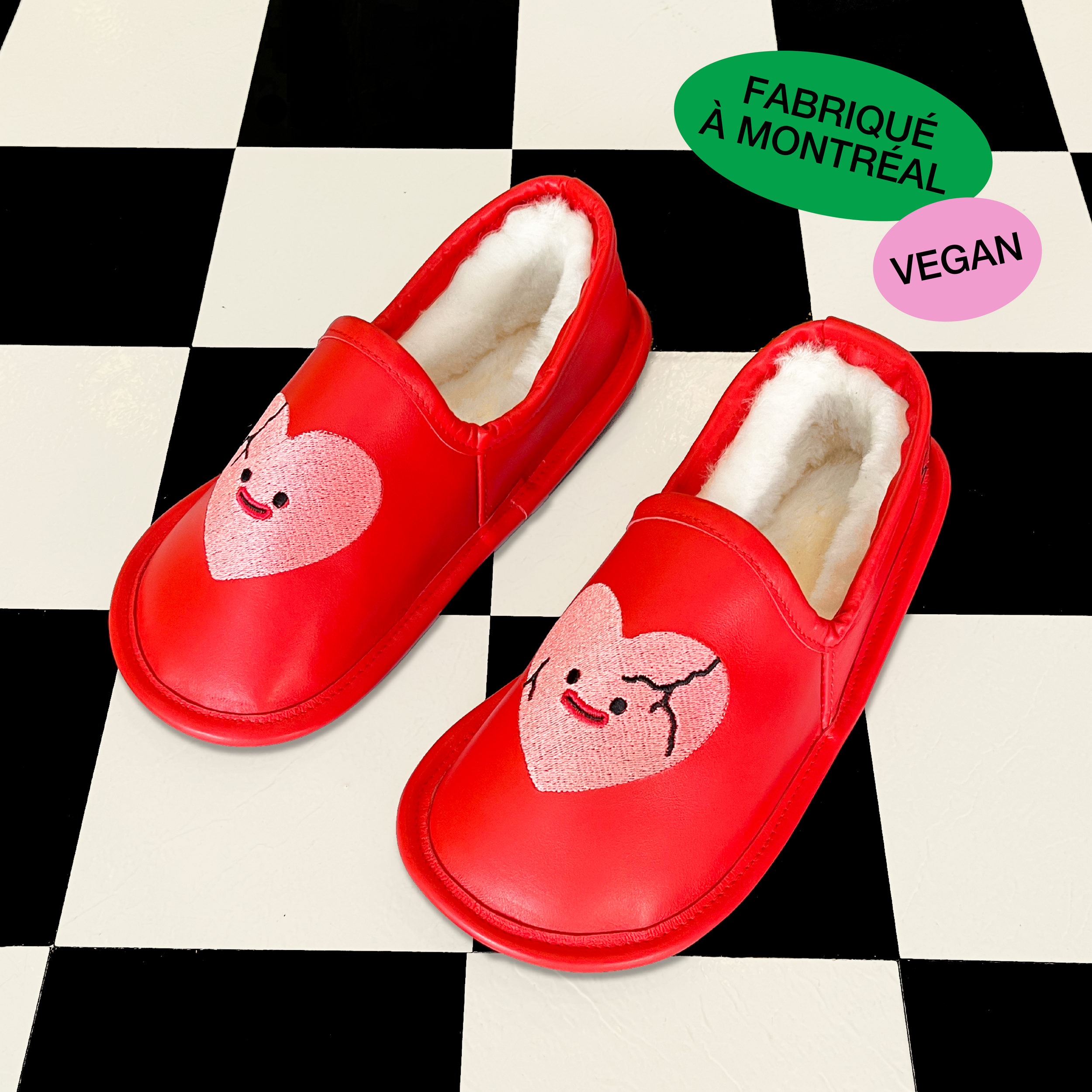 Pantoufles  KINZU - VEGAN