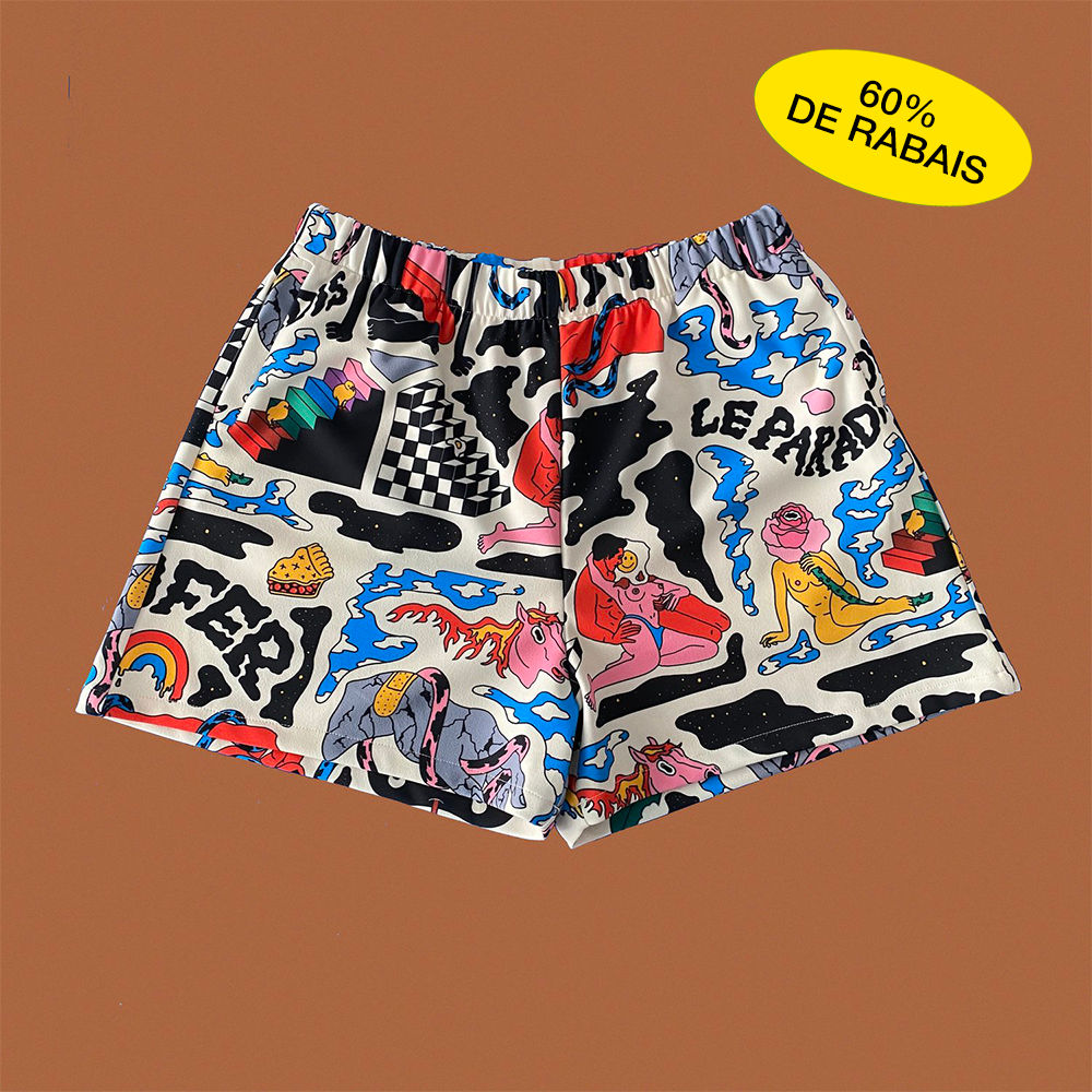 Short Ultra Confo avec poches ''Purgatoire''