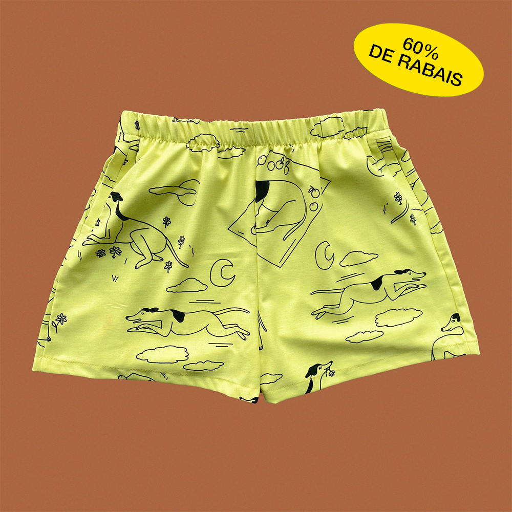 Short ultra confo avec poches ''Shelly's day out''