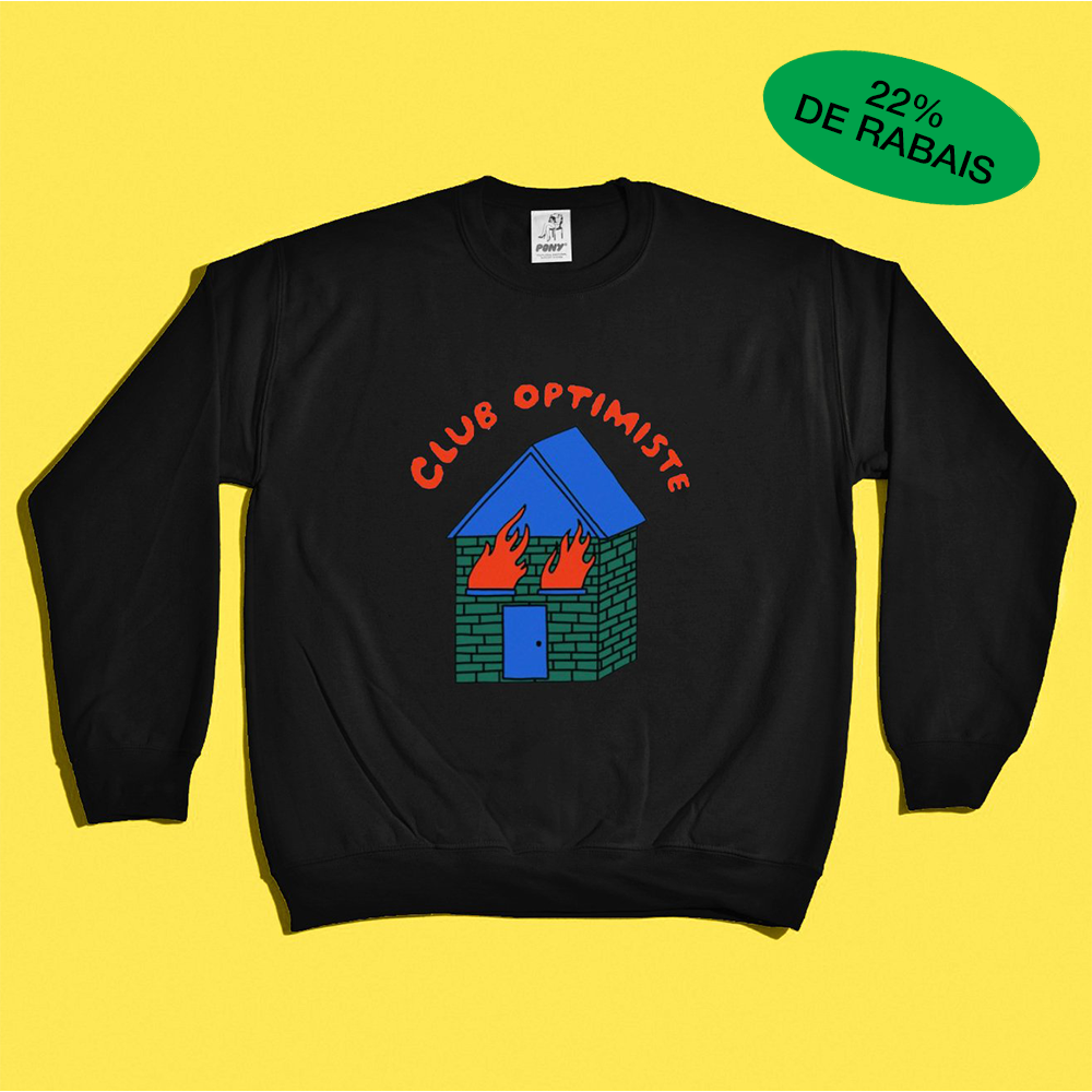 Chandail - Club optimiste - Noir