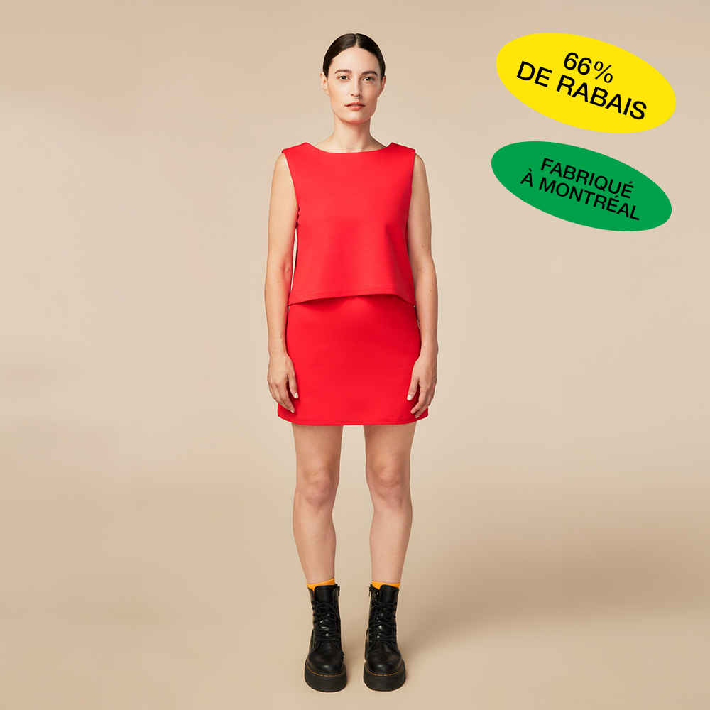 Camisole ultra confo - rouge