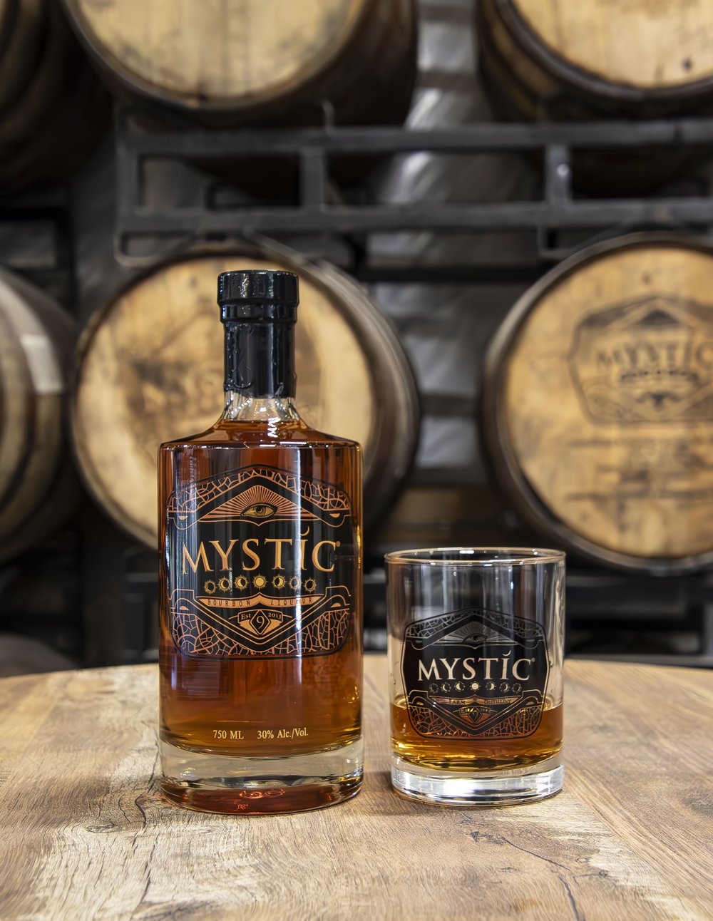 Mystic Bourbon Liqueur — Mystic Farm & Distillery