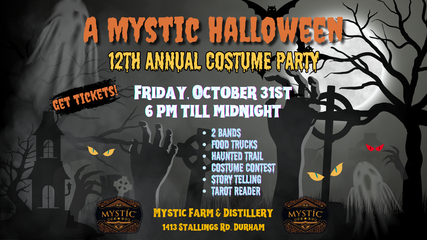 12th Annual Mystic Halloween Costume Party