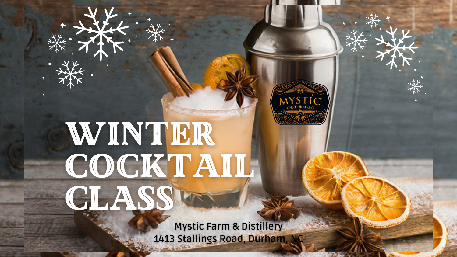 Winter Cocktail Class 