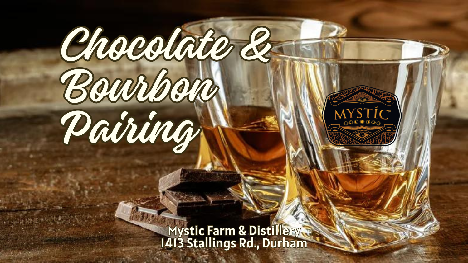 Chocolate &amp; Bourbon Pairing Class 