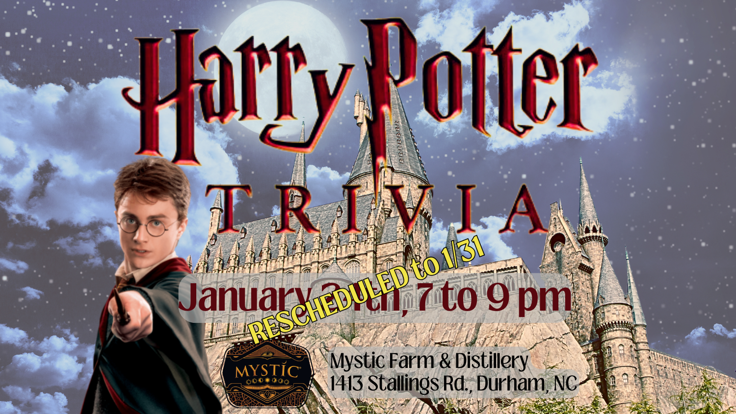 Harry Potter Trivia Night 