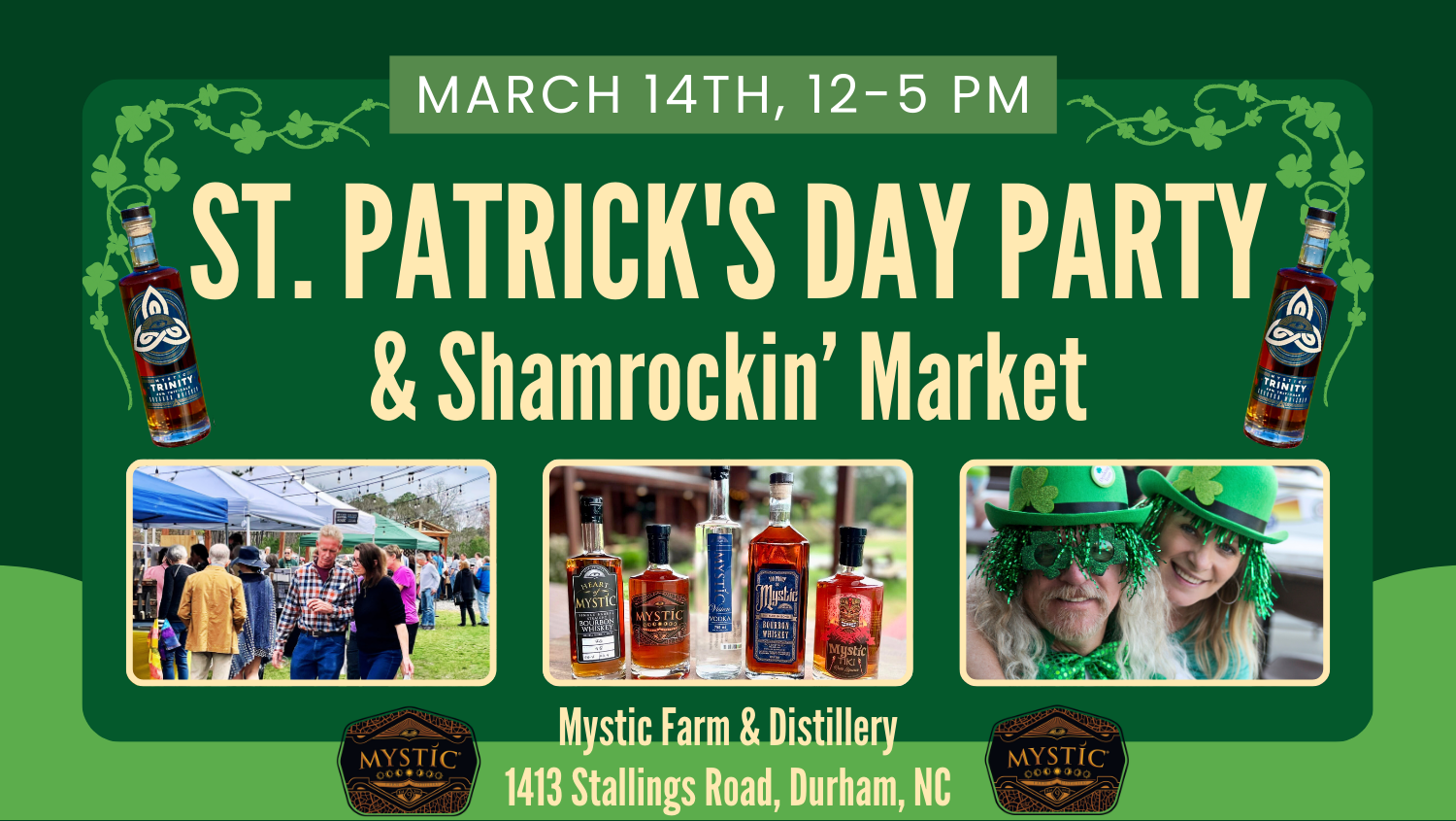 St. Patrick's Day Party & Shamrockin' Market