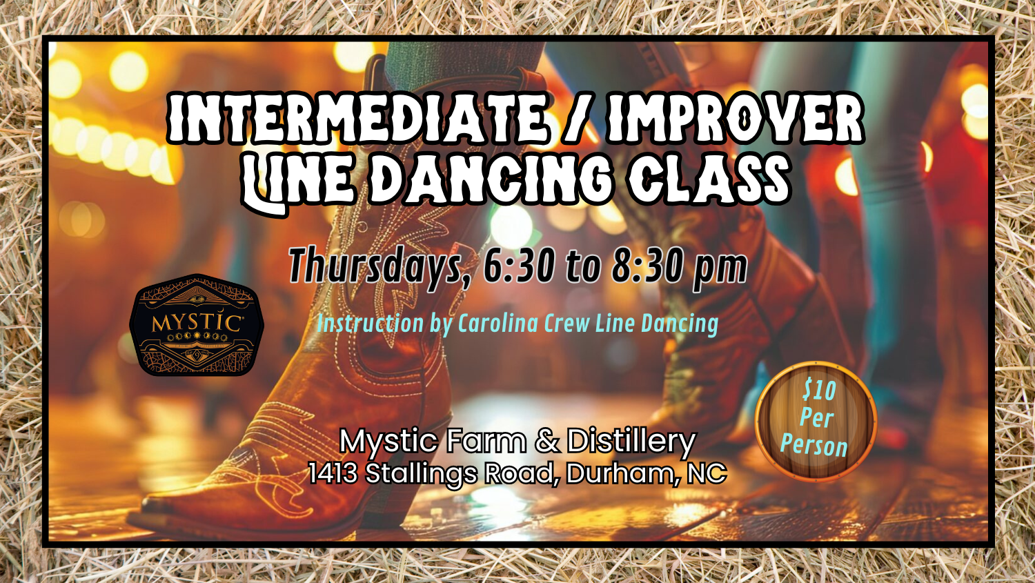 Intermediate / Improver Line Dance Class