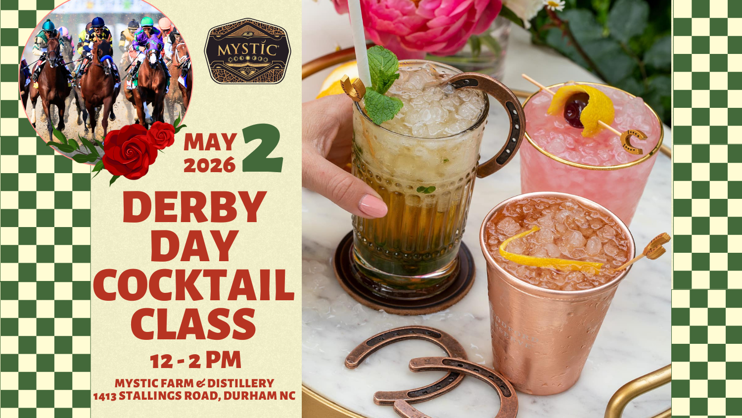Derby Day Cocktail Class