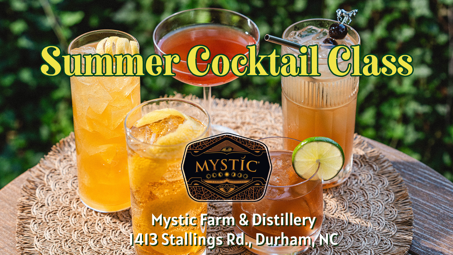 Summer Cocktail Class