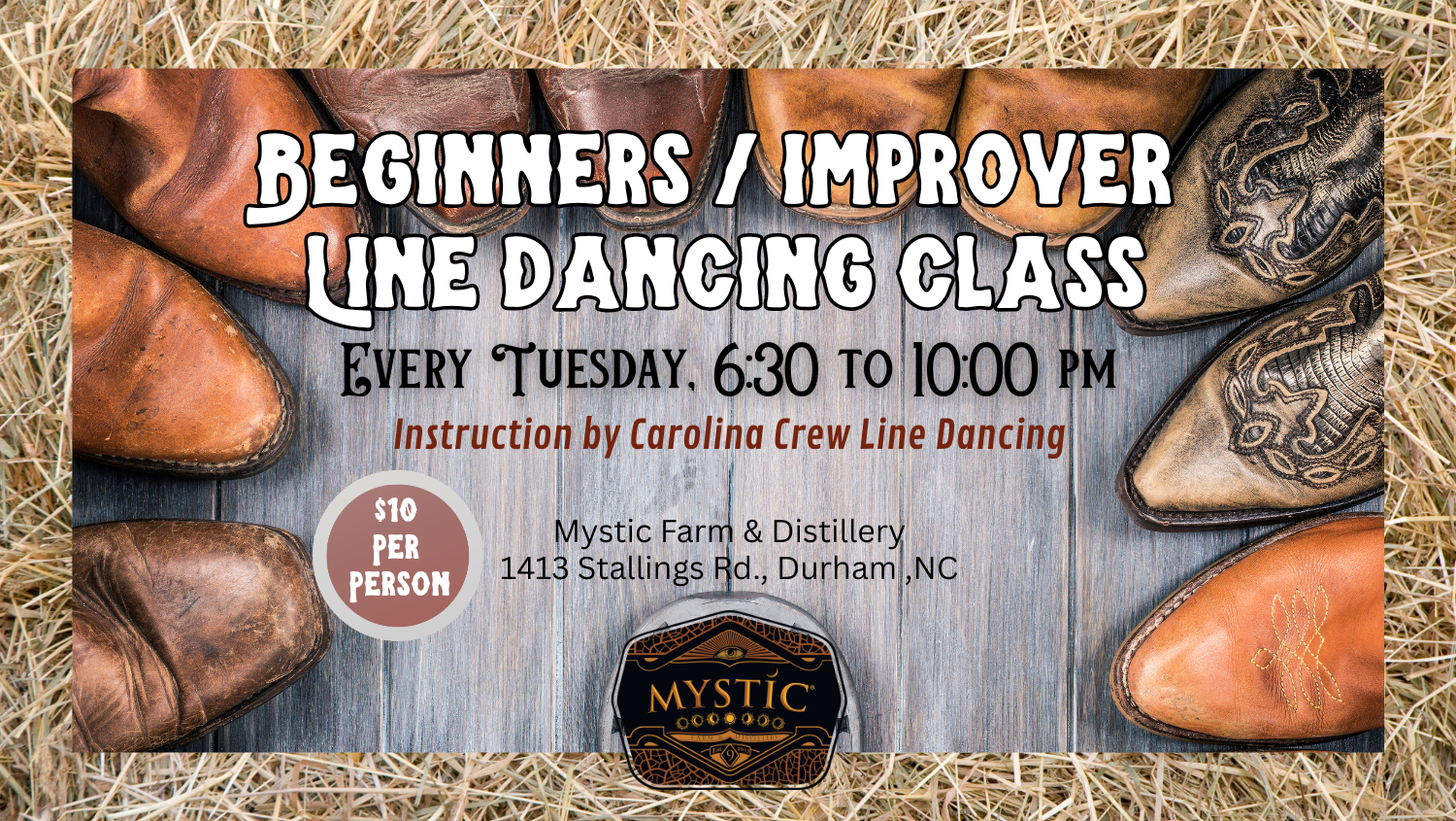 Beginners / Improver Line Dancing Class 