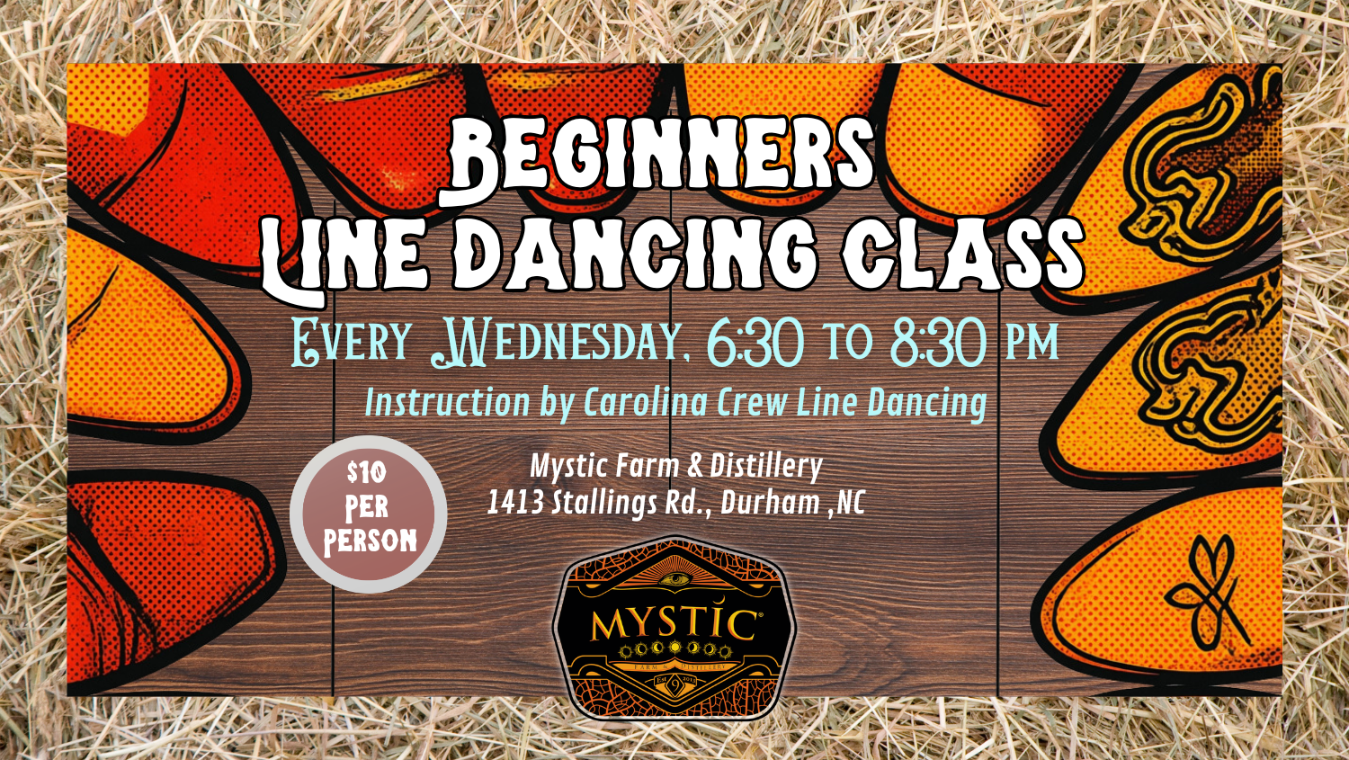 Dedicated Beginner Line Dance Class