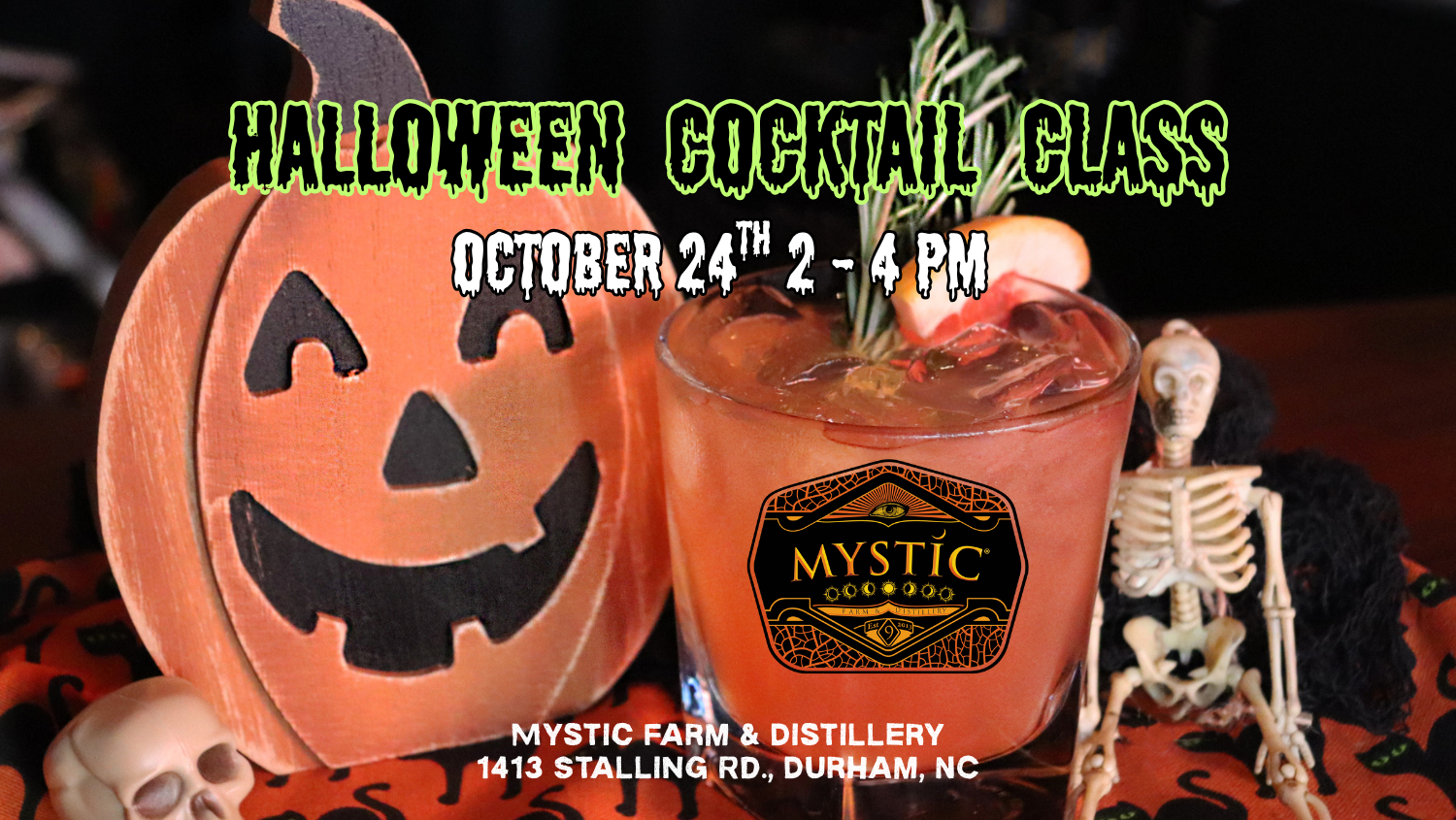 Halloween Cocktail Class