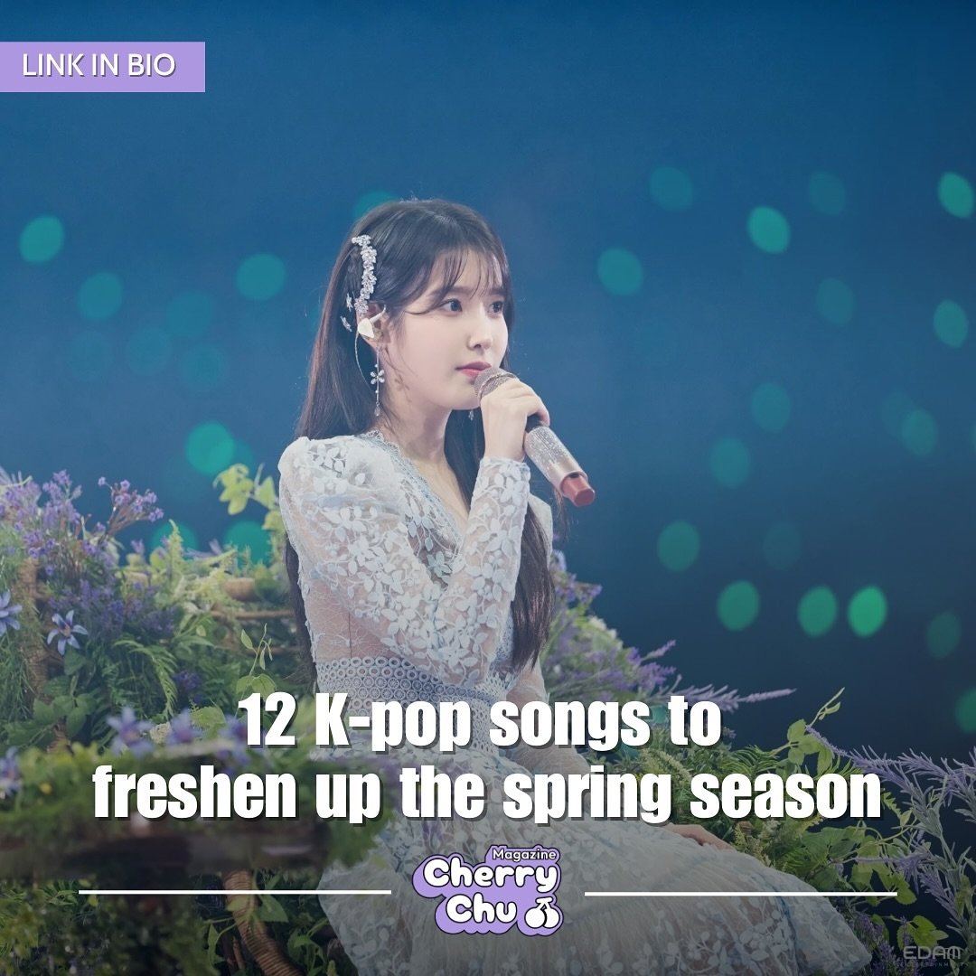 For the season of new beginnings, these songs will get you in the perfect mood for spring 💐

Whether you're after something vibrant, or a track that reflects a cool breeze in the warm sunlight, we've compiled a group of great K-pop songs, and put th