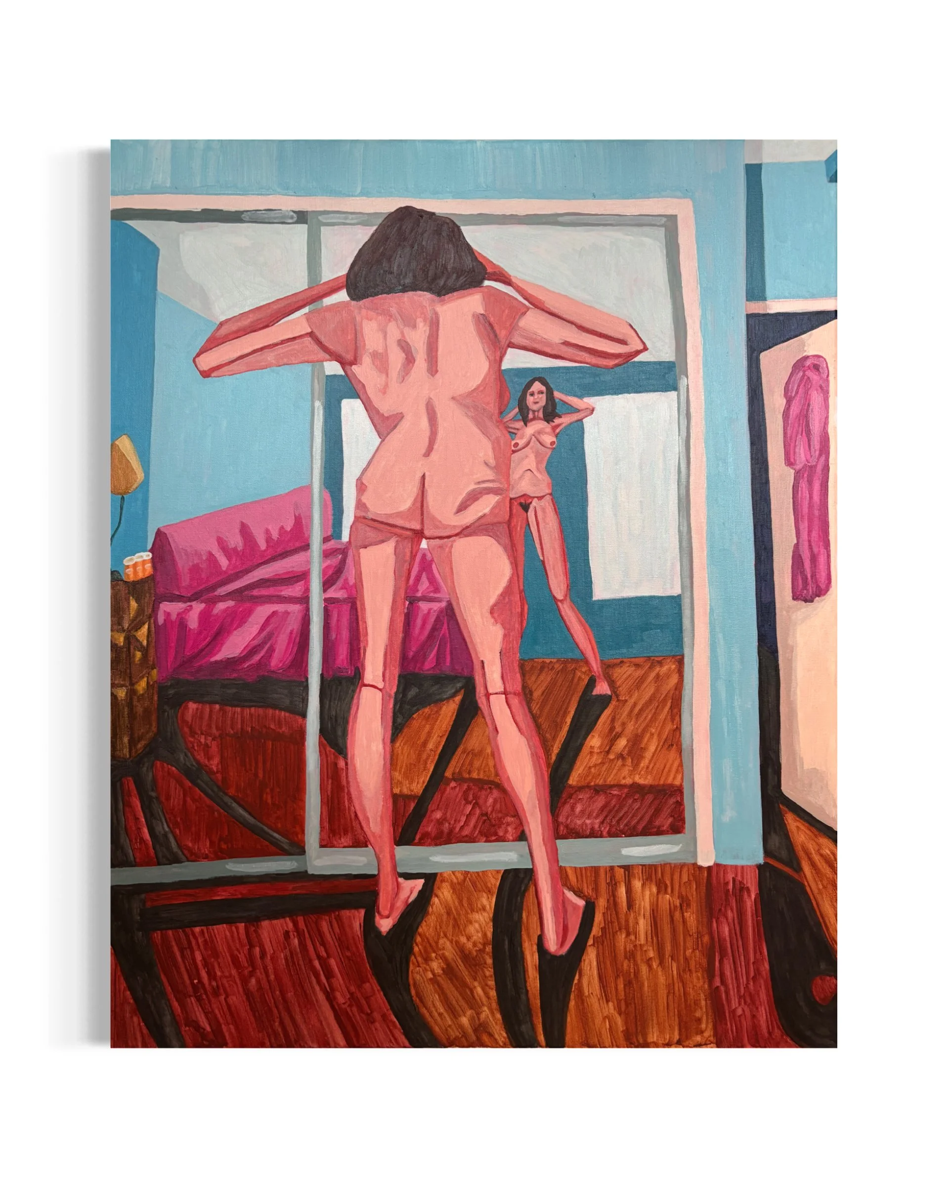 “Vogue”. 30'x24". Acrylic on canvas. 2026