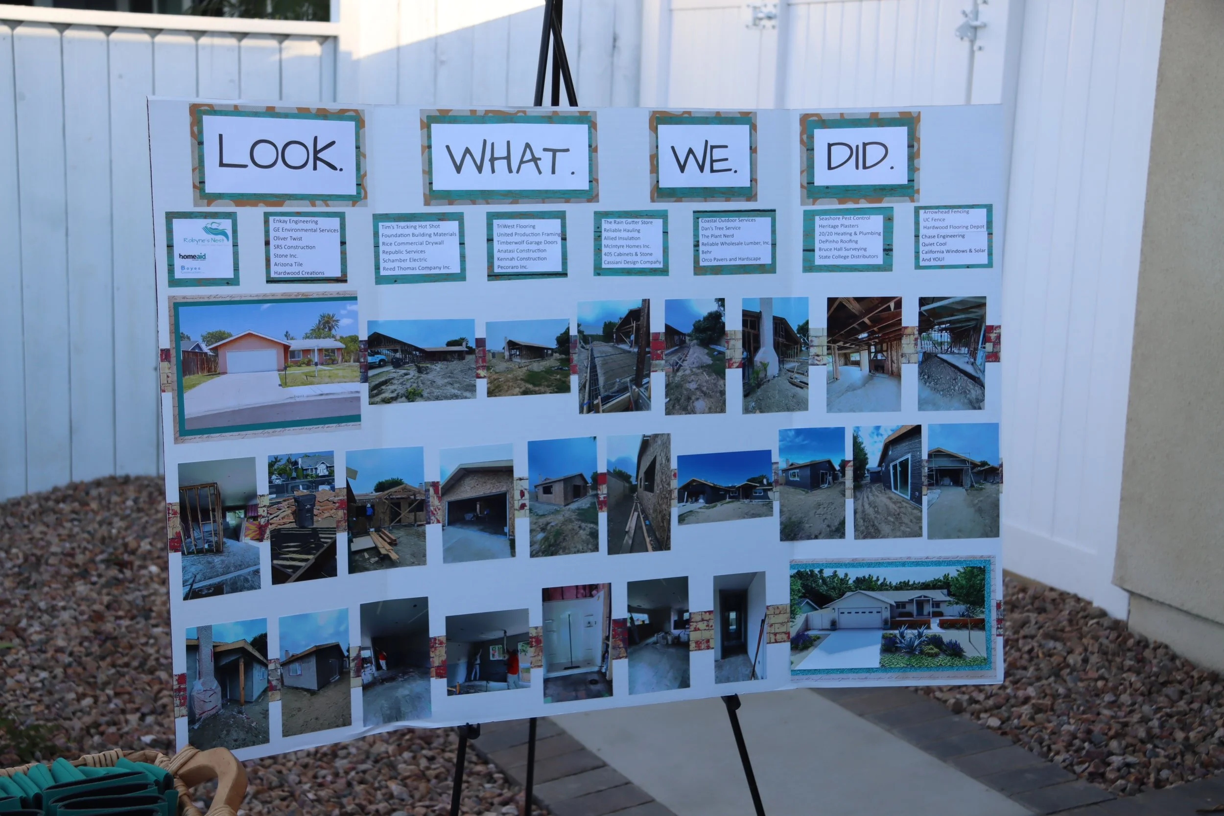 Dedication - Celebration and Gratitude Board