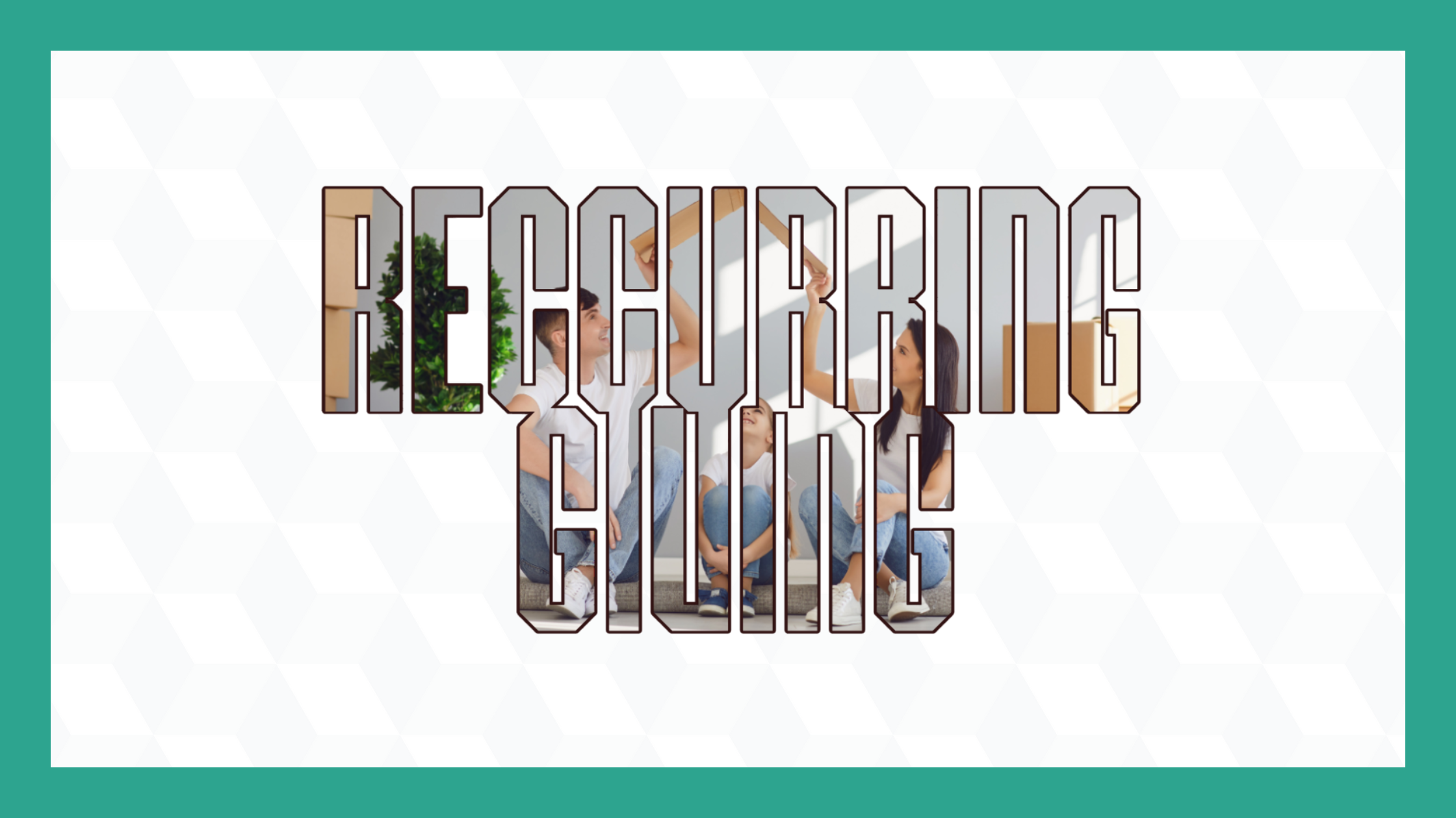 Recurring Giving - Become A Sustaining Member