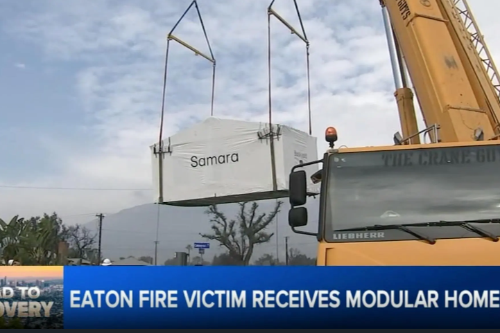 Altadena family receives free home after losing theirs in the Eaton Fire