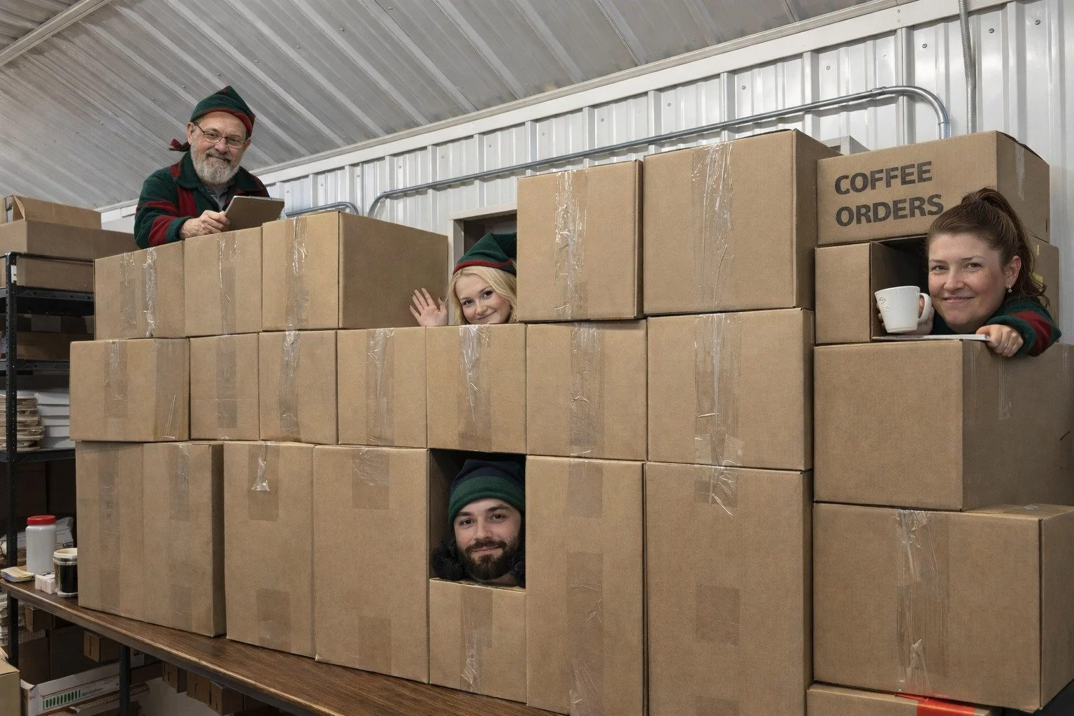 Behind the scenes at Jenna&rsquo;s Promise Roasting Co., the holiday magic is in full swing. There&rsquo;s a whole lot of hustle happening, and our incredible team of busy elves has been on the grind nonstop - roasting, packing, and preparing every o