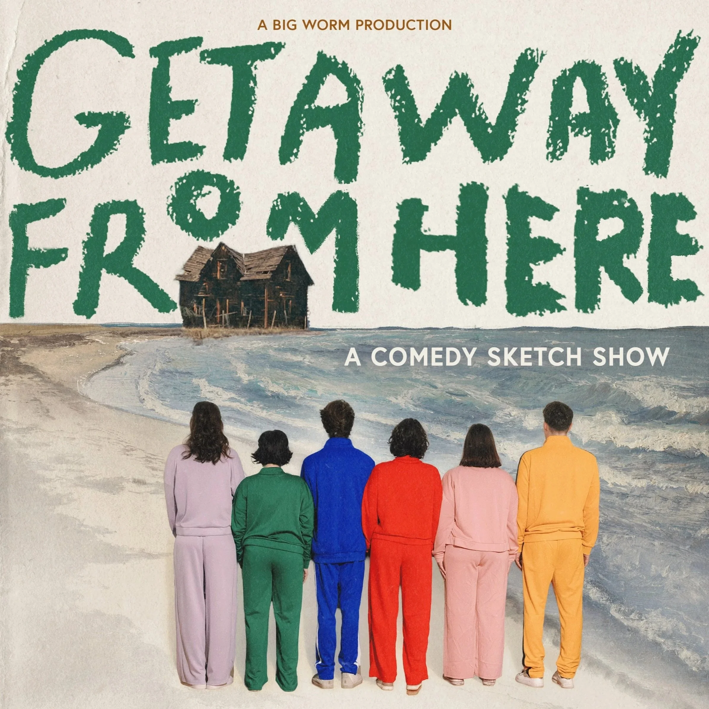 Cover of a book or event poster titled 'The Secret Secret Sketch Show' with the location at Library Nineteen, Baltimore, MD.