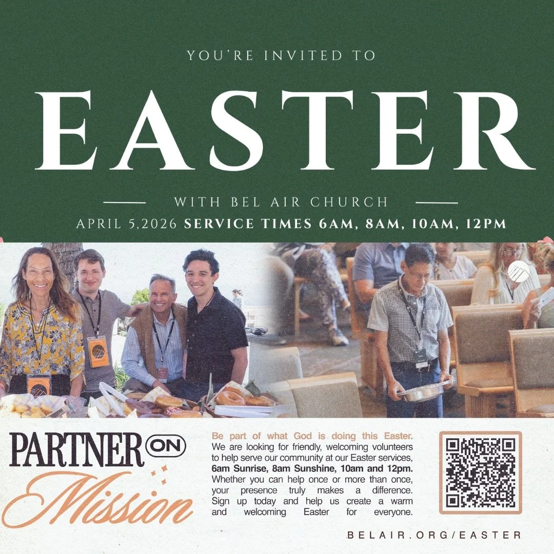 Easter with bel air church - April 5th