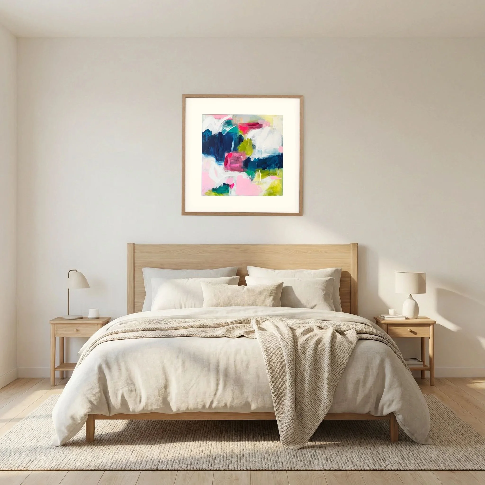 Colour Me Happy Abstract Art Print