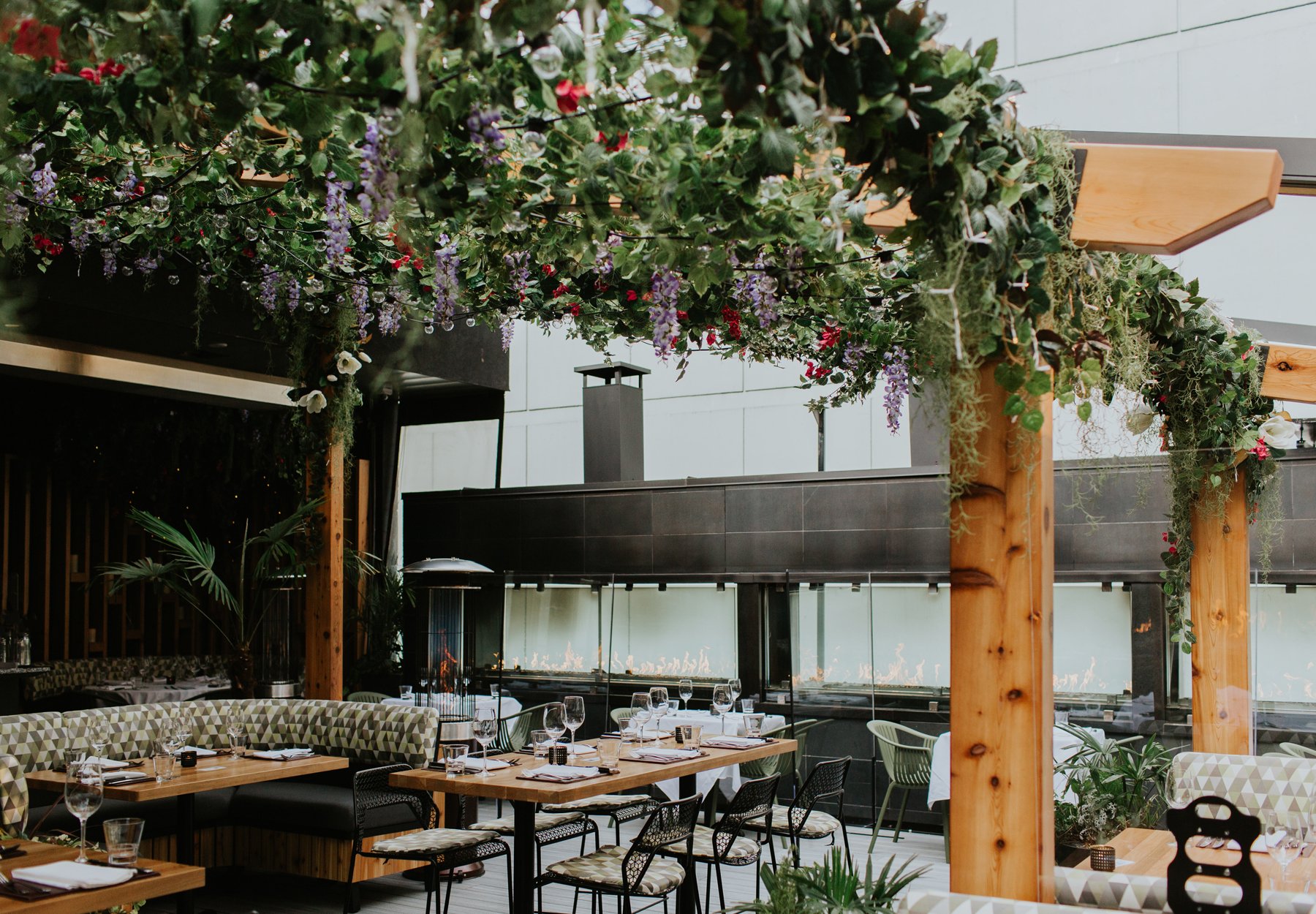 The Roof at Black & Blue Vancouver - Peregrine Millwork Ltd.