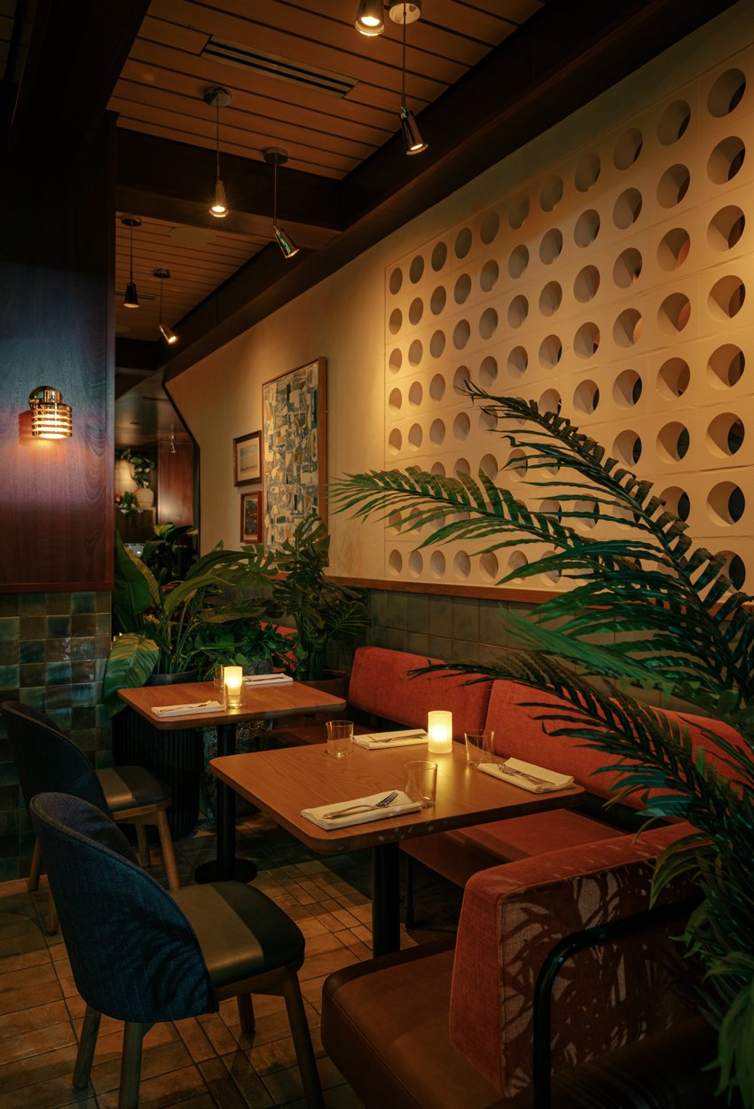 Earls Kitchen + Bar Las Olas, Fort Lauderdale - Peregrine Millwork Ltd.