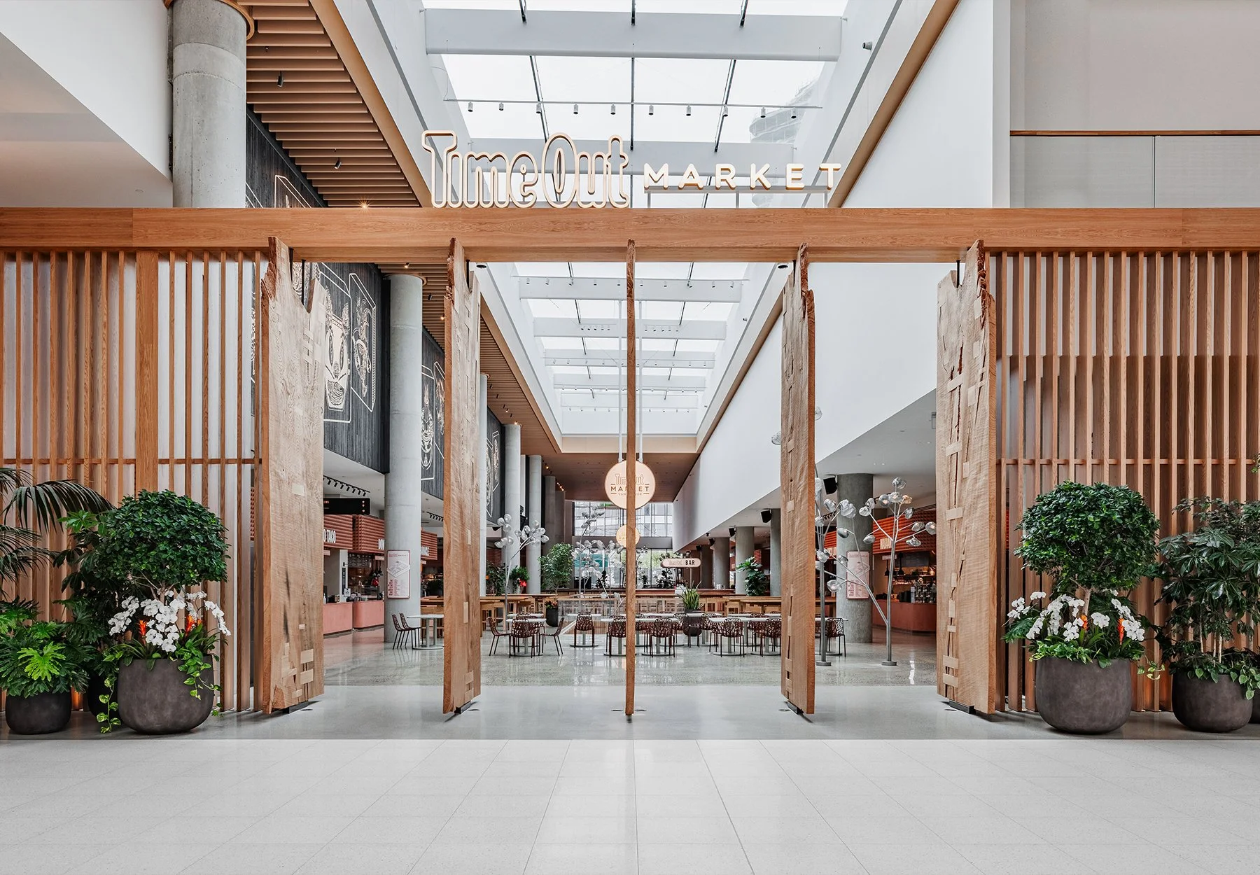 Time Out Market Oakridge, Vancouver - Peregrine Millwork Ltd.
