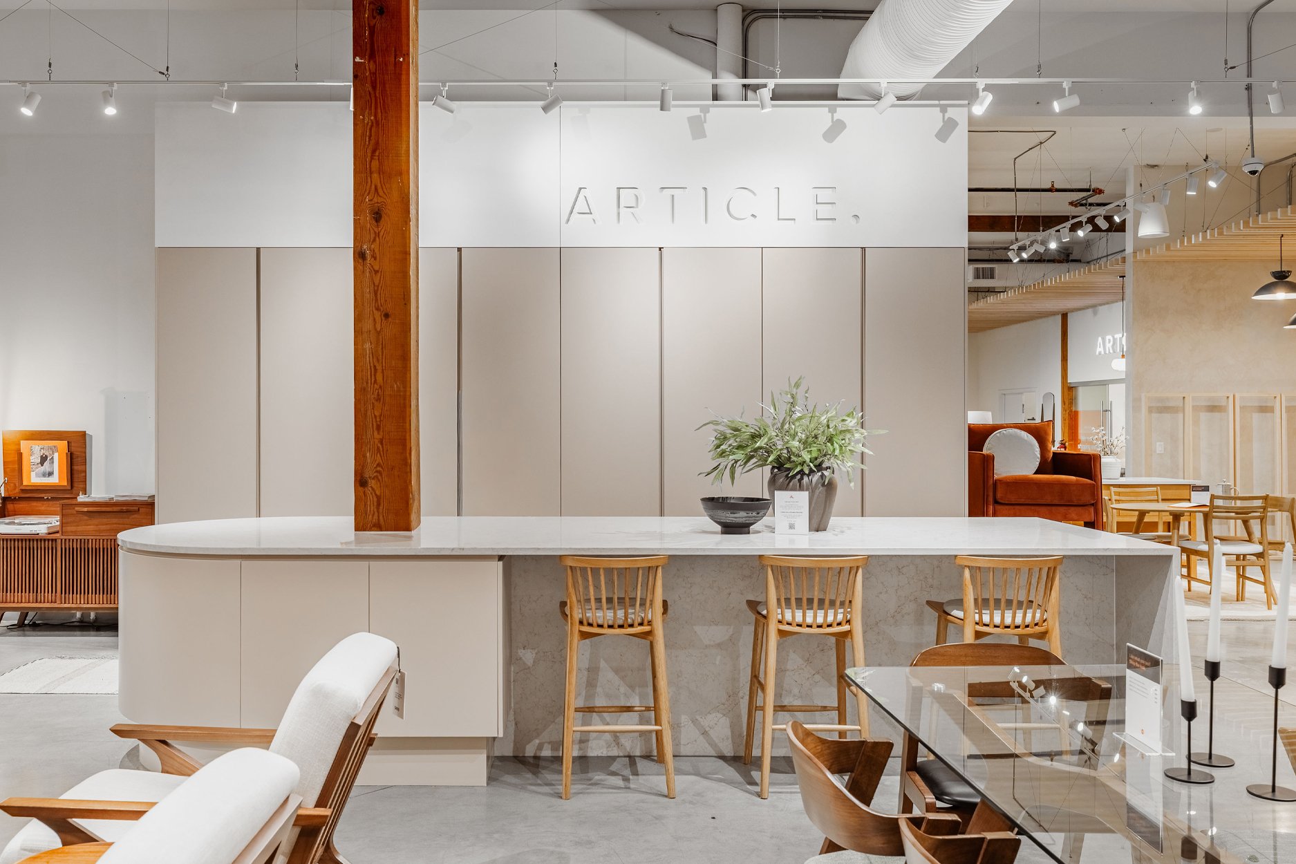 Article Show Room, Vancouver - Peregrine Millwork Ltd.