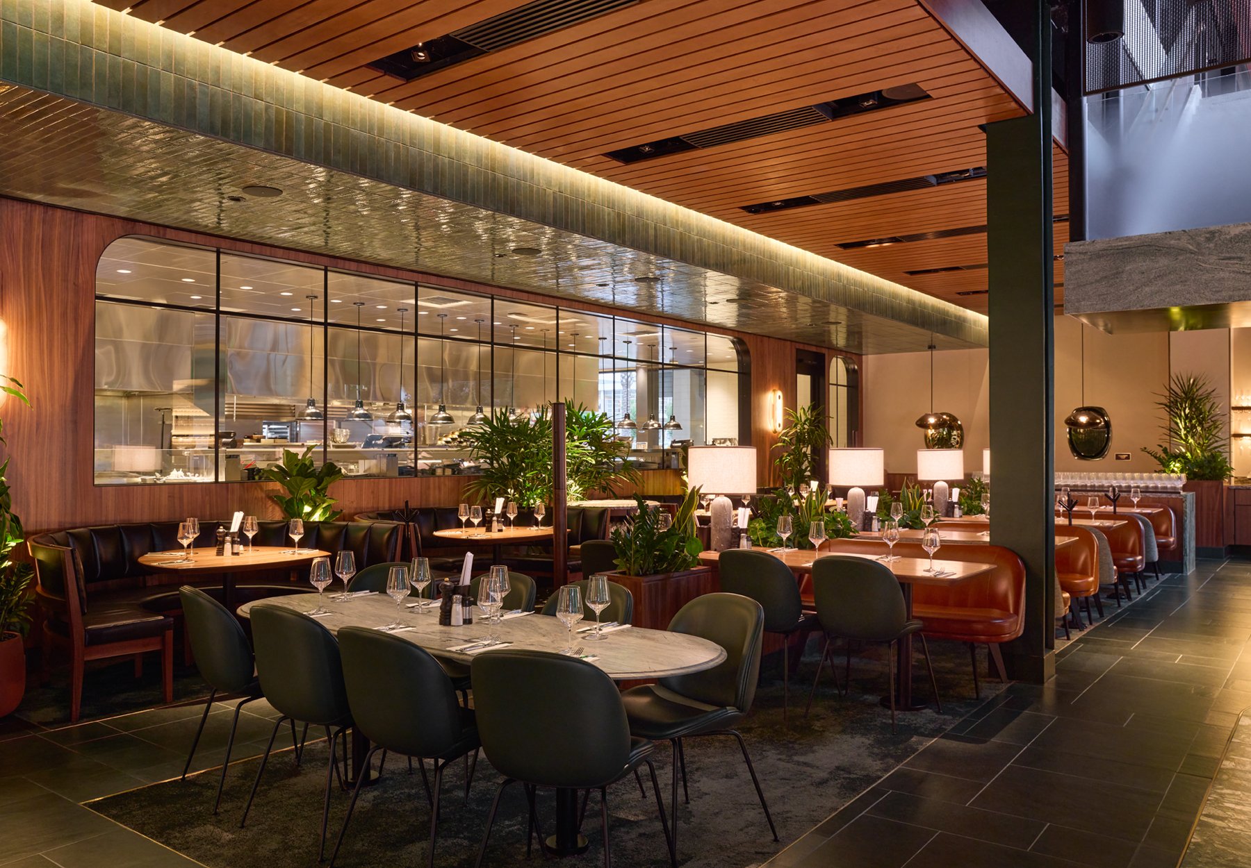 JOEY Restaurant Valley Fair, Santa Clara - Peregrine Millwork Ltd.