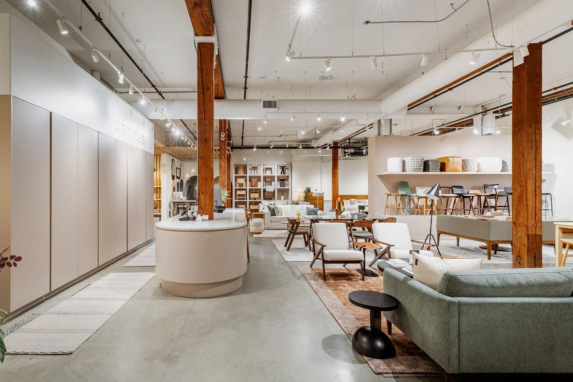 Article Show Room, Vancouver - Peregrine Millwork Ltd.