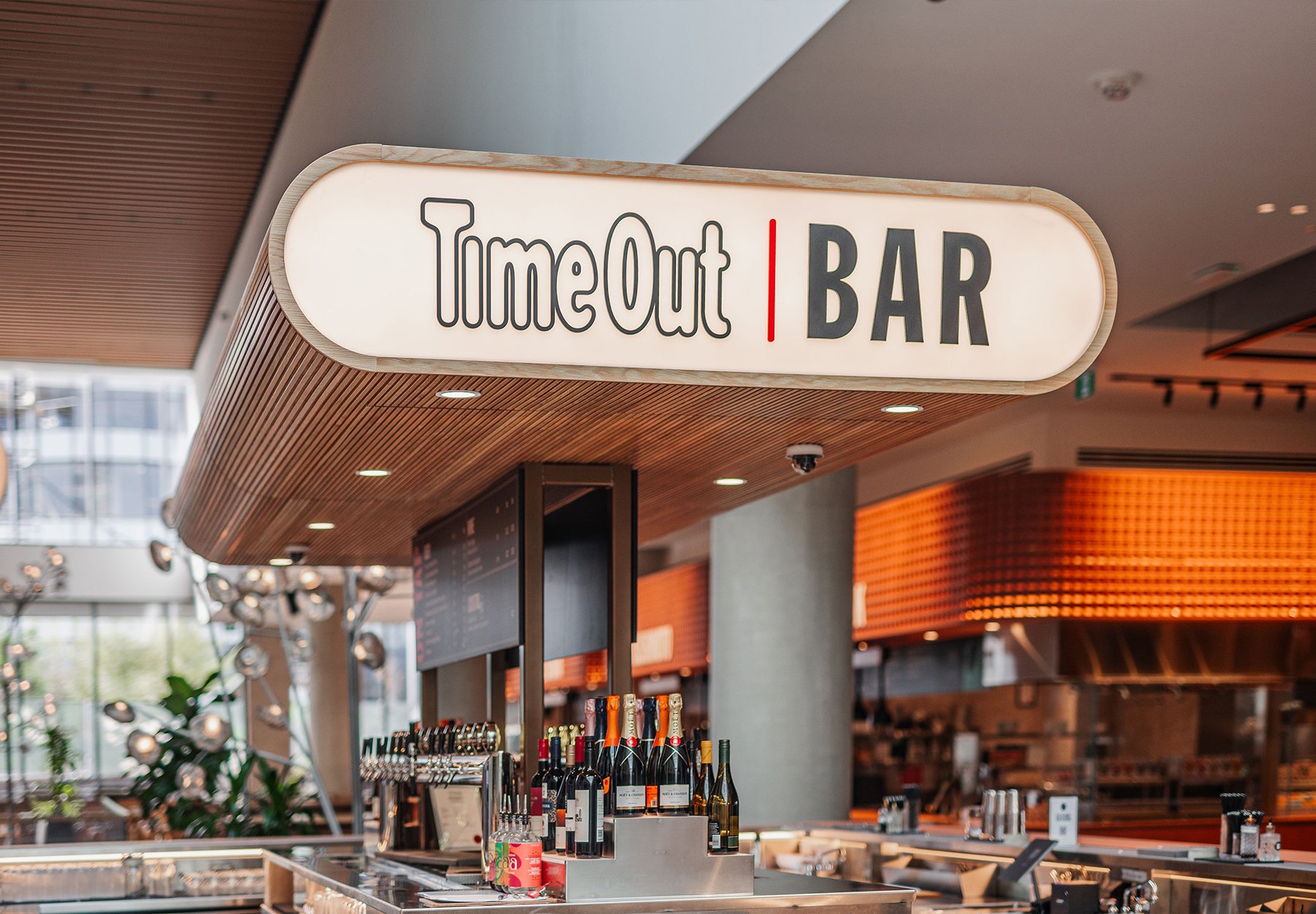 Time Out Market Oakridge, Vancouver - Peregrine Millwork Ltd.