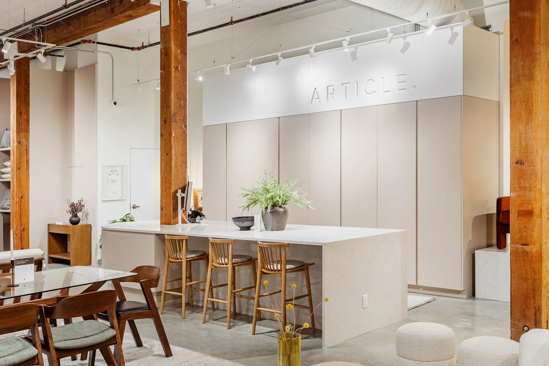 Article Show Room, Vancouver - Peregrine Millwork Ltd.