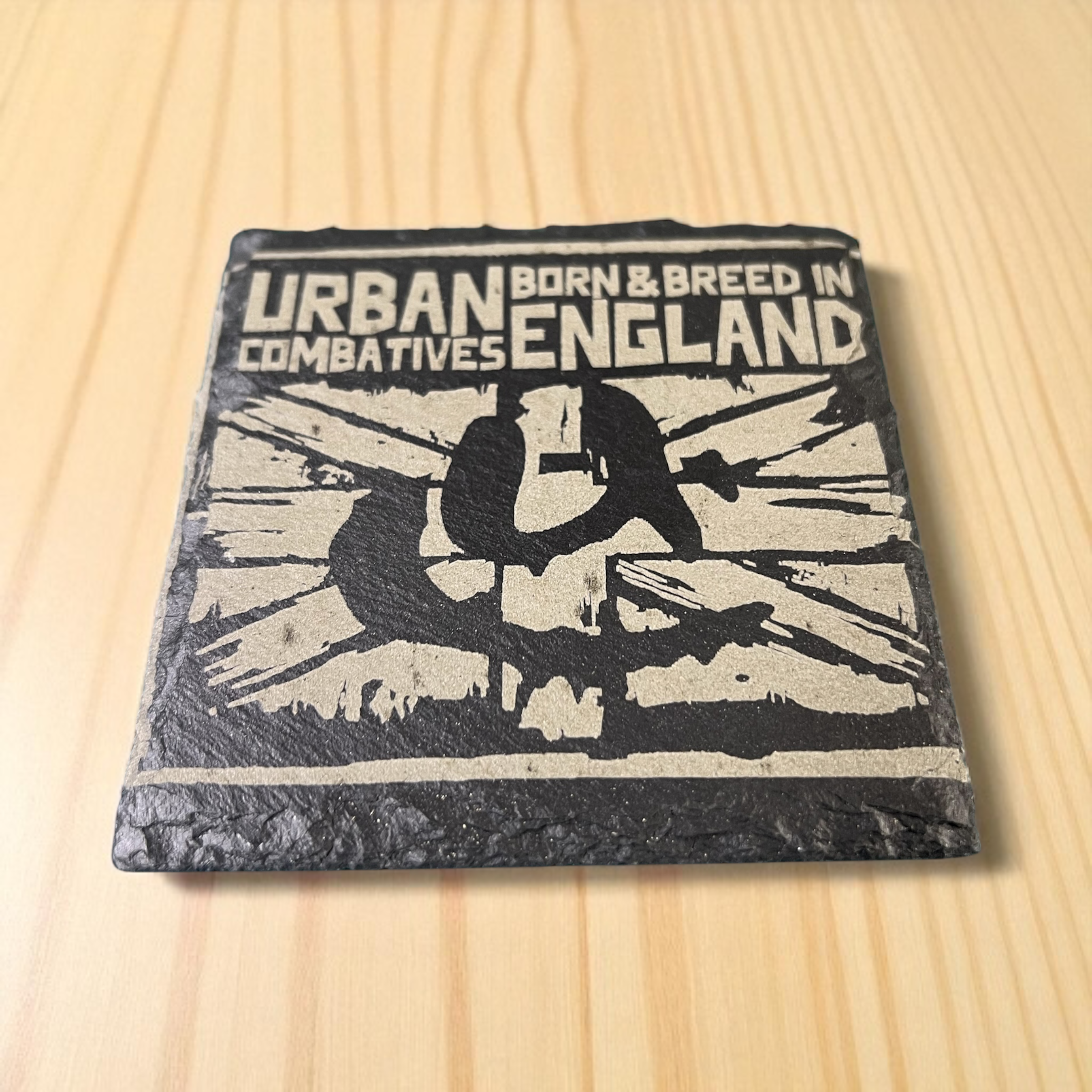 Urban Combatives Slate Coaster