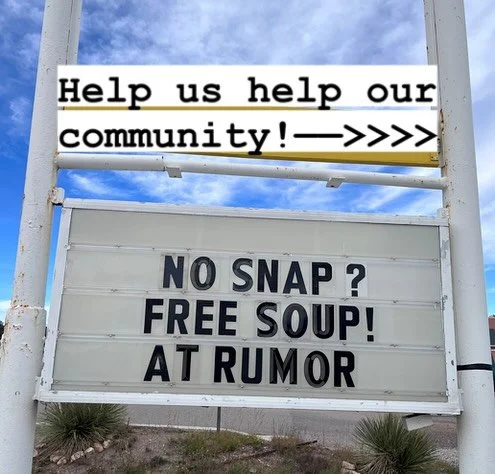 🚨🚨ANNOUNCEMENT - We are starting a project to help those in our community who are experiencing freezes or reduction in SNAP food assistance. Please come visit us to get some free food if this applies to you. Call us our check our website for more i