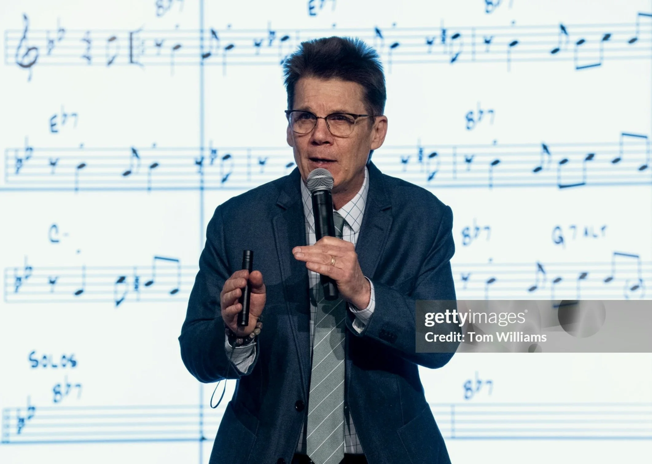 Dr. JB Dyas presents a jazz informance at the U.S. Department of Education, advocating for music education in our public schools