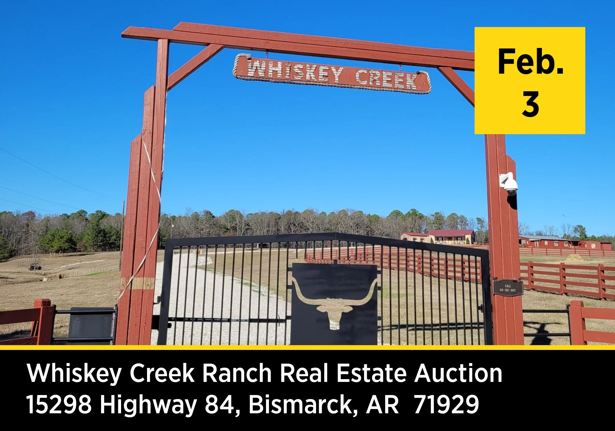 Whiskey Creek Ranch Real Estate Auction — Blackmon Auctions