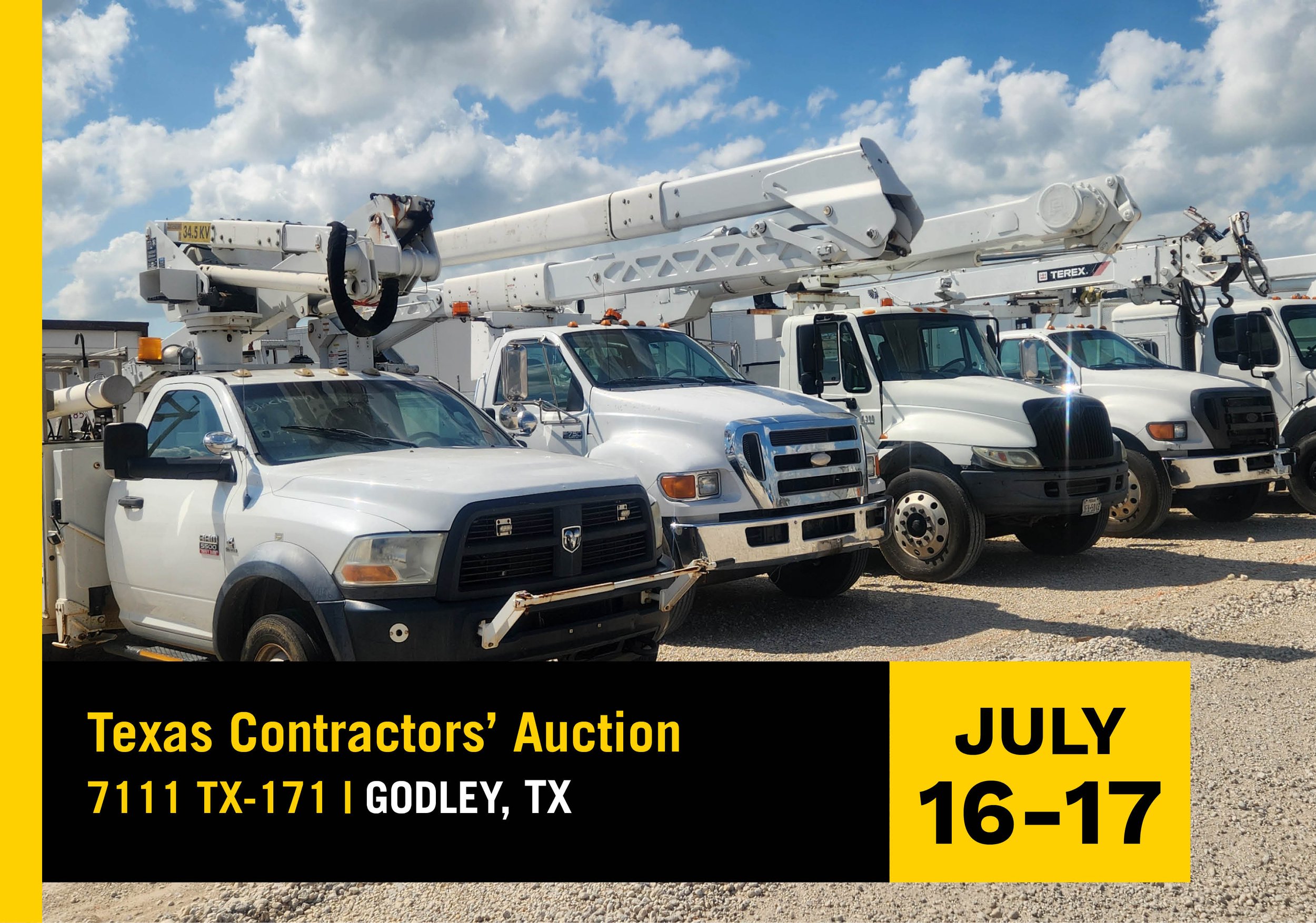 Texas Contractors’ Auction