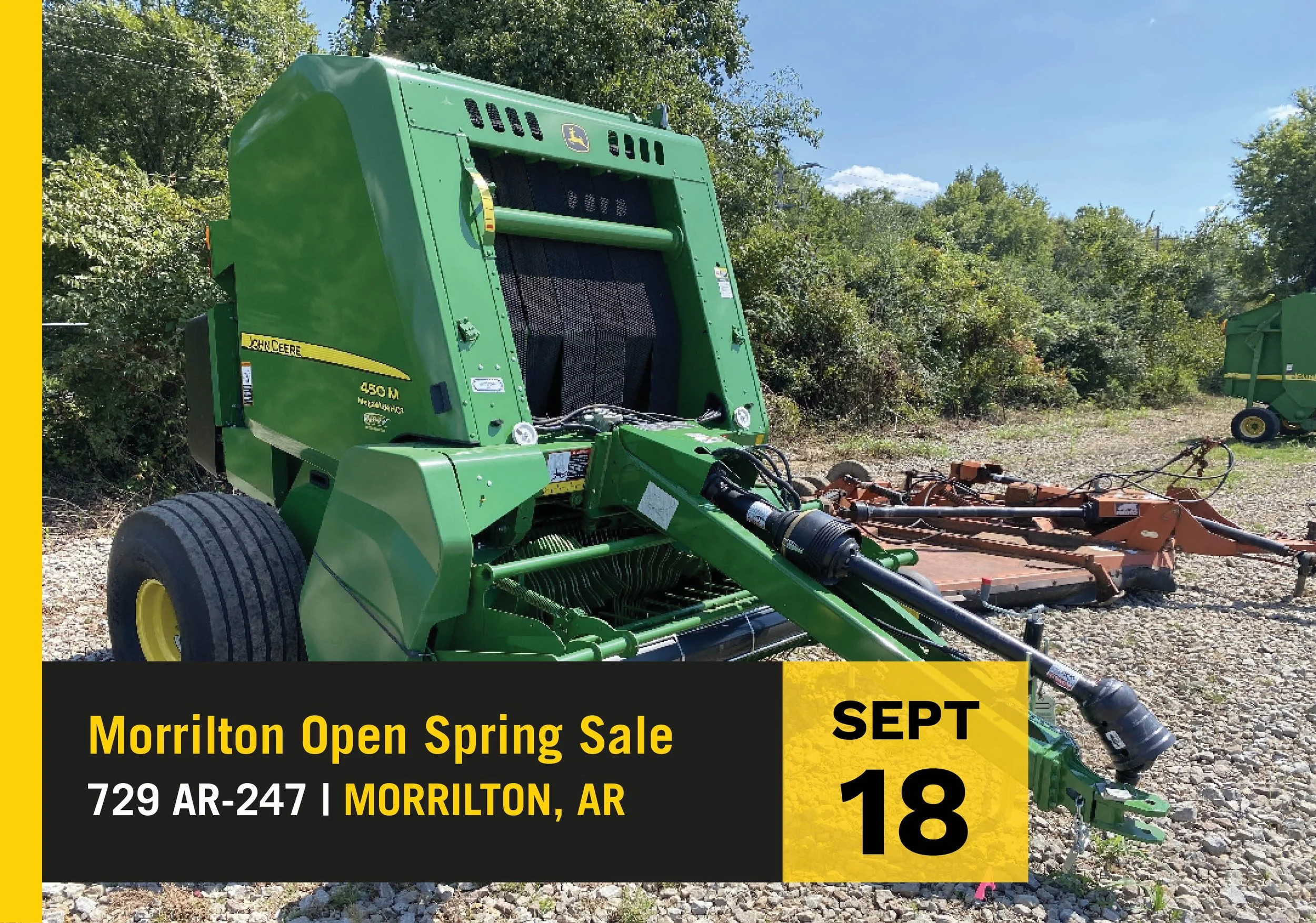Morrilton Fall Farm Sale 2025