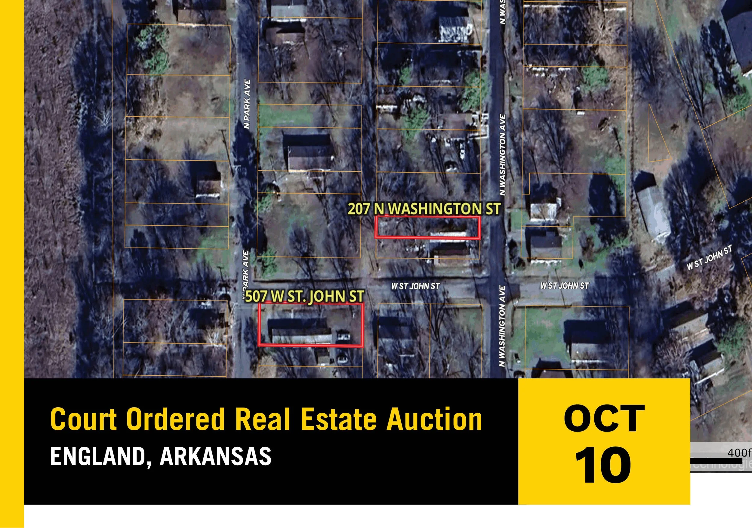 Bank Ordered England Real Estate Auction