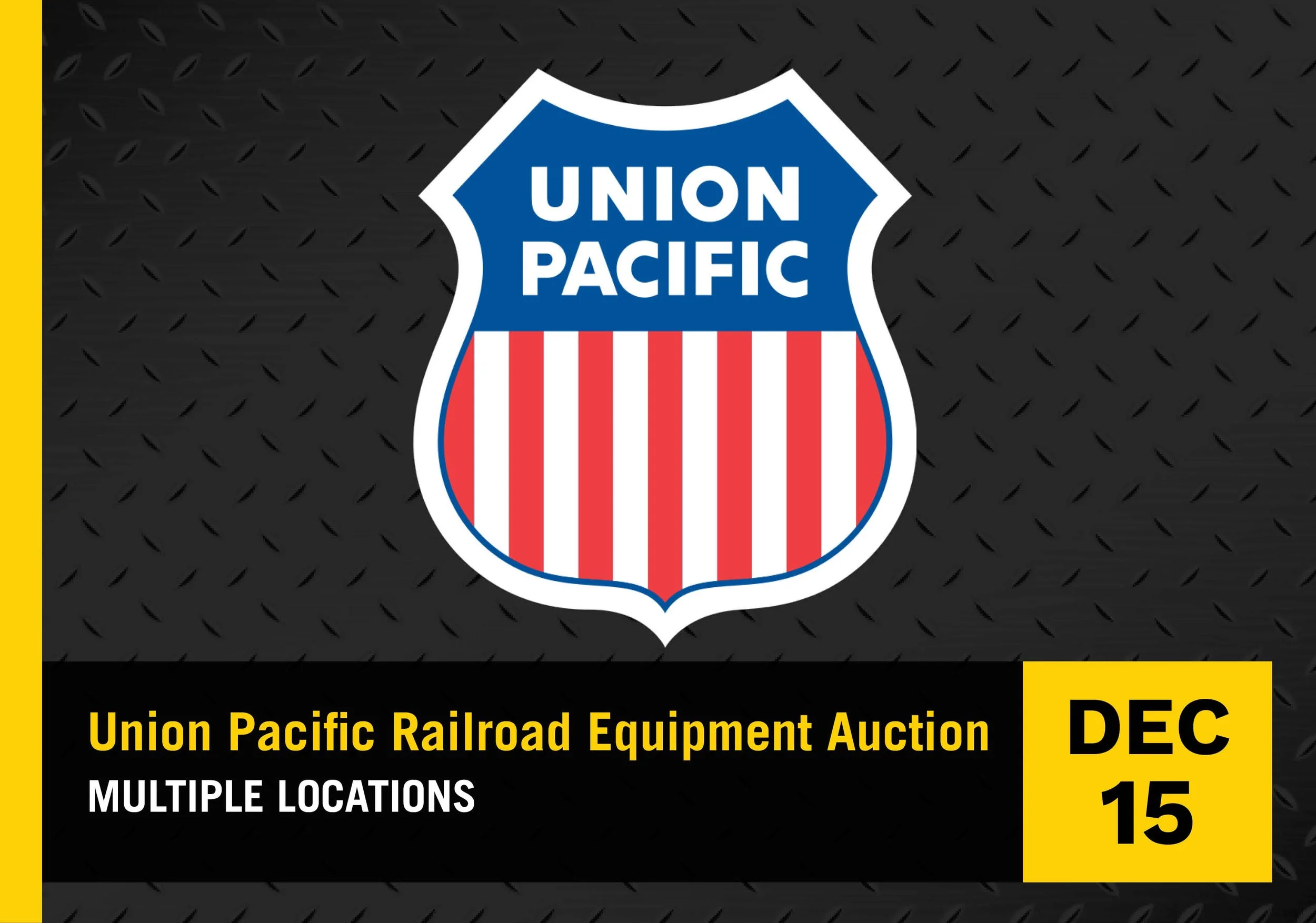 Union Pacific Railroad Surplus Equipment Auction