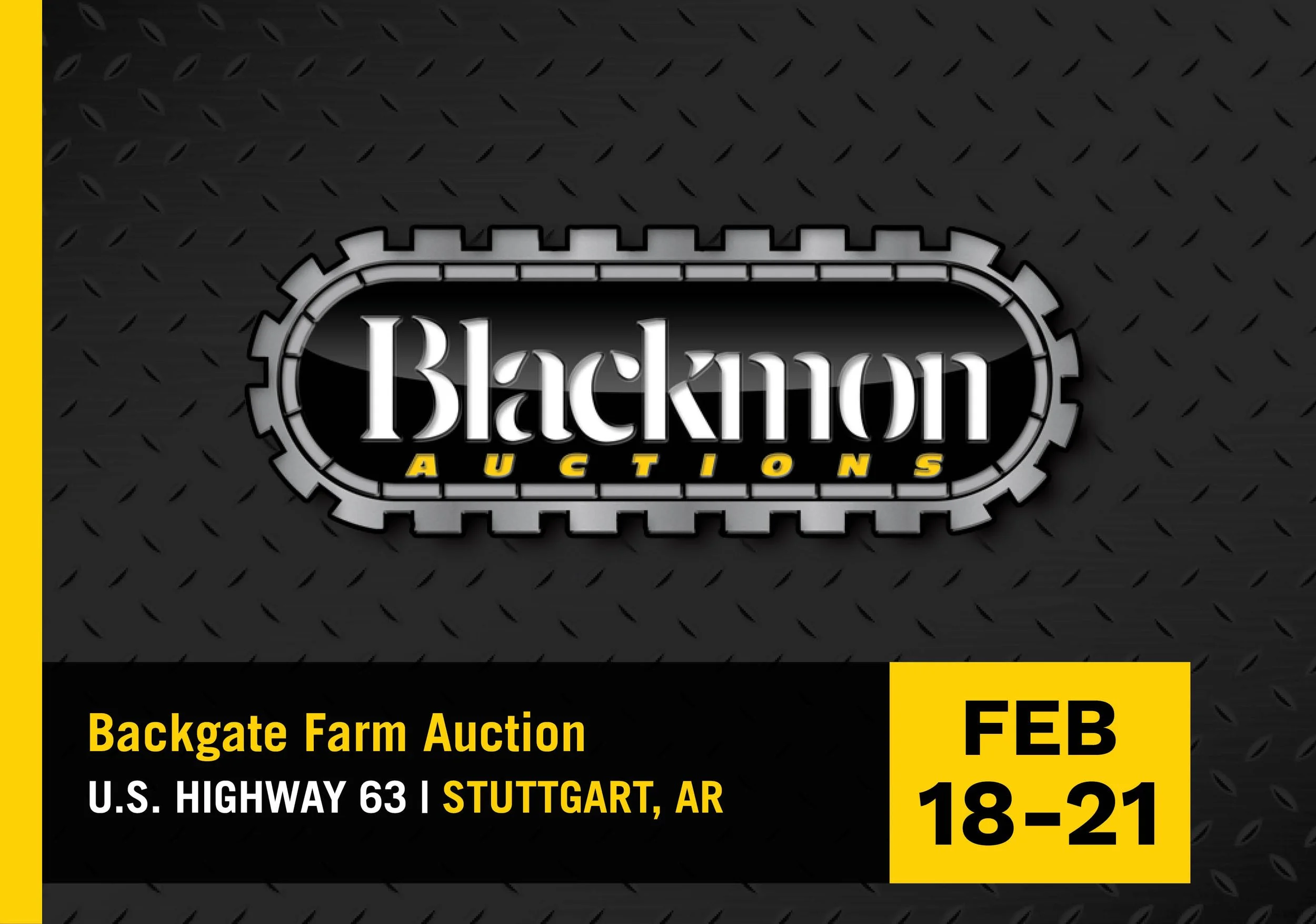 World Famous Backgate Farm Equipment Auction 2026