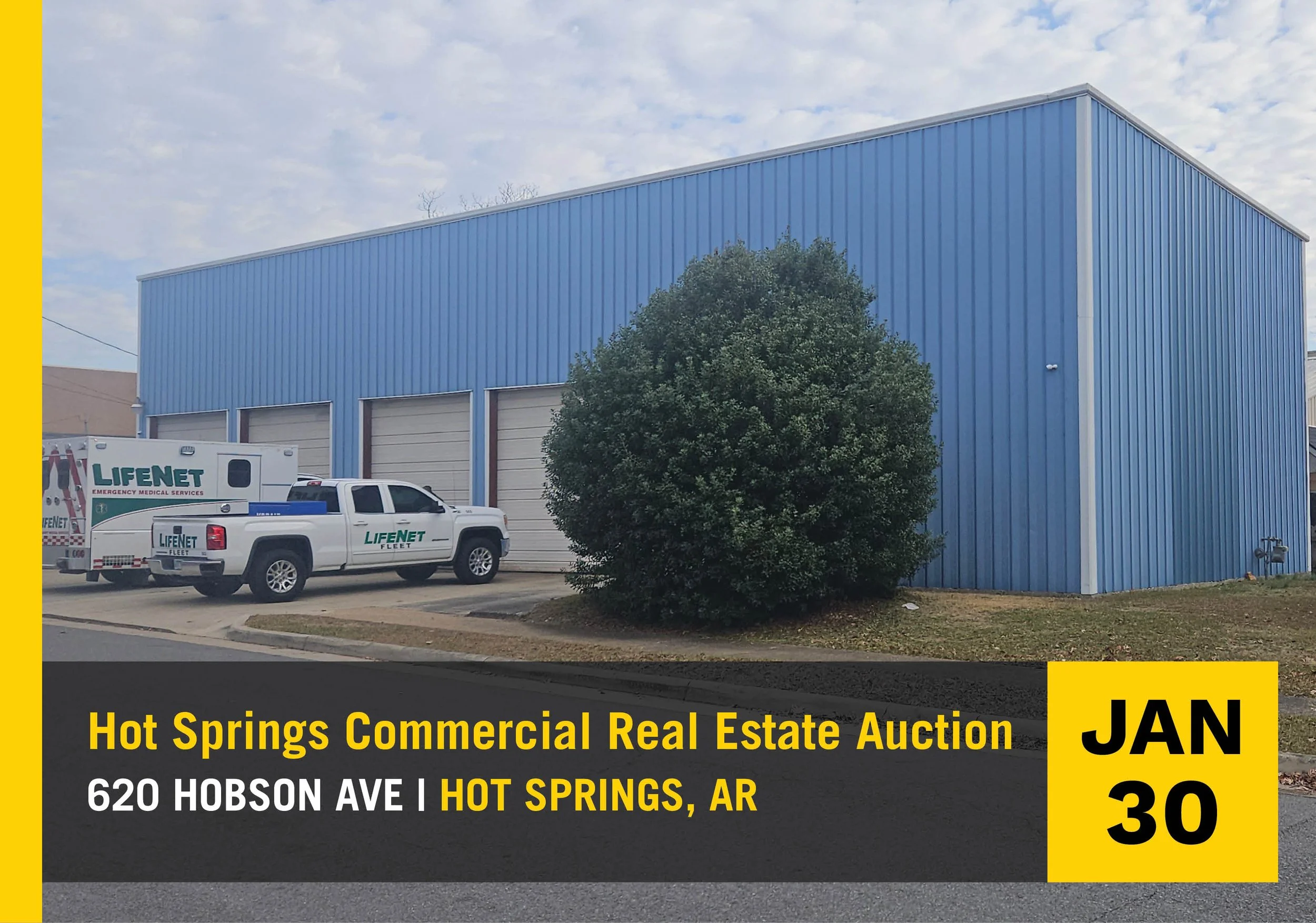 Hot Springs Commercial Real Estate Auction: Court Ordered